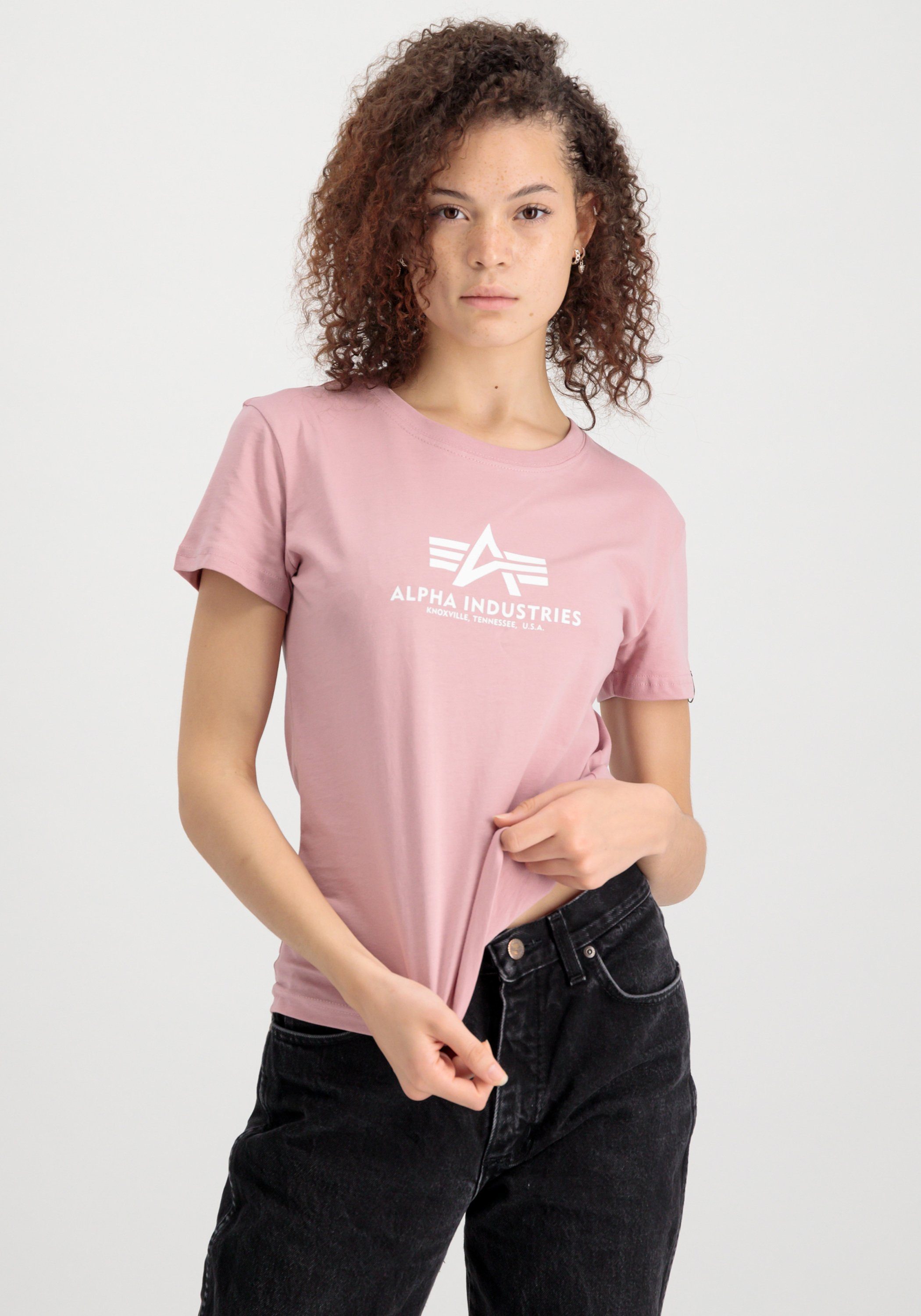 Alpha Industries T-Shirt "Basic T-Shirt SL W" günstig online kaufen
