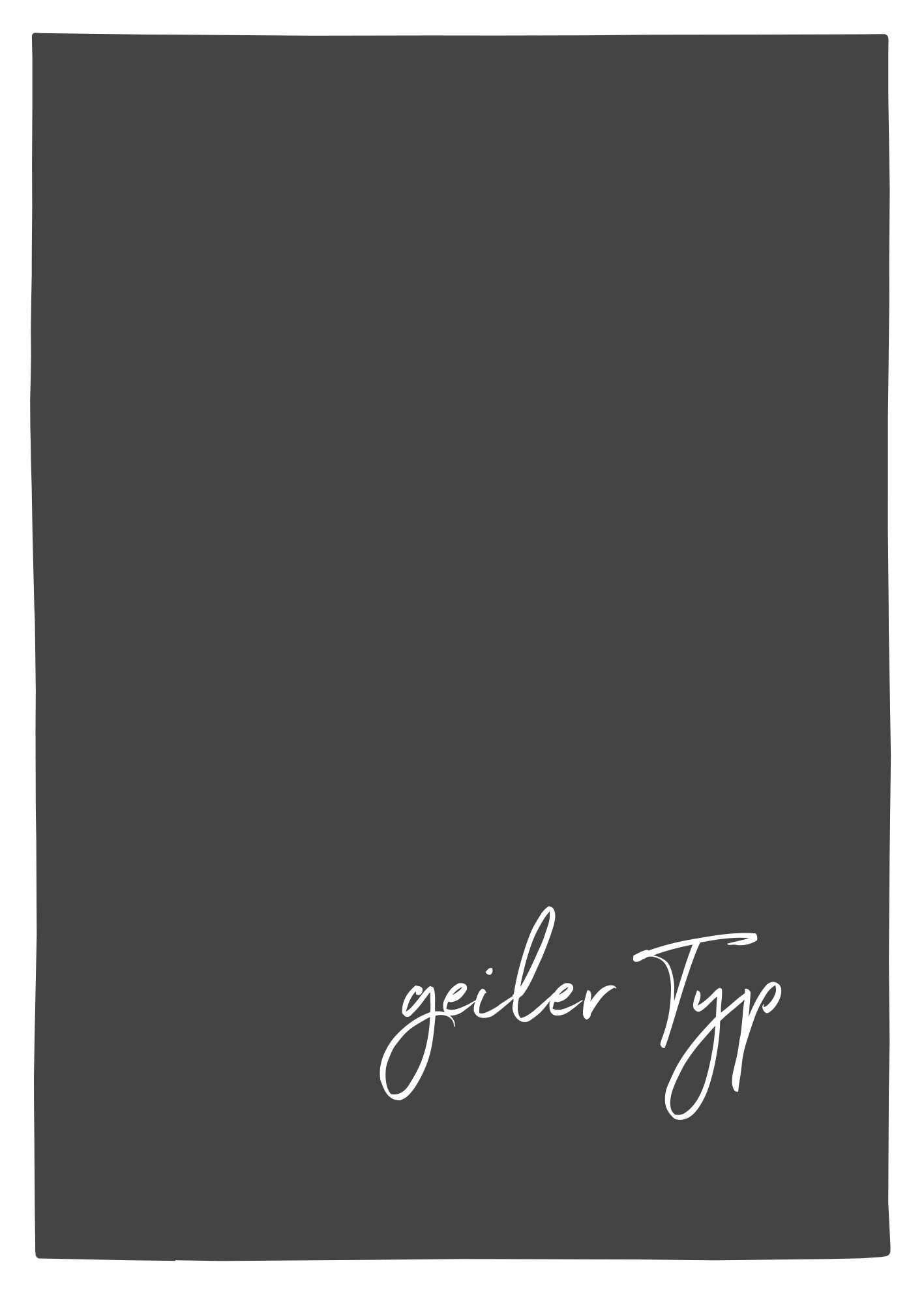 17;30 Hamburg Geschirrtuch Geiler Typ, (1-tlg)