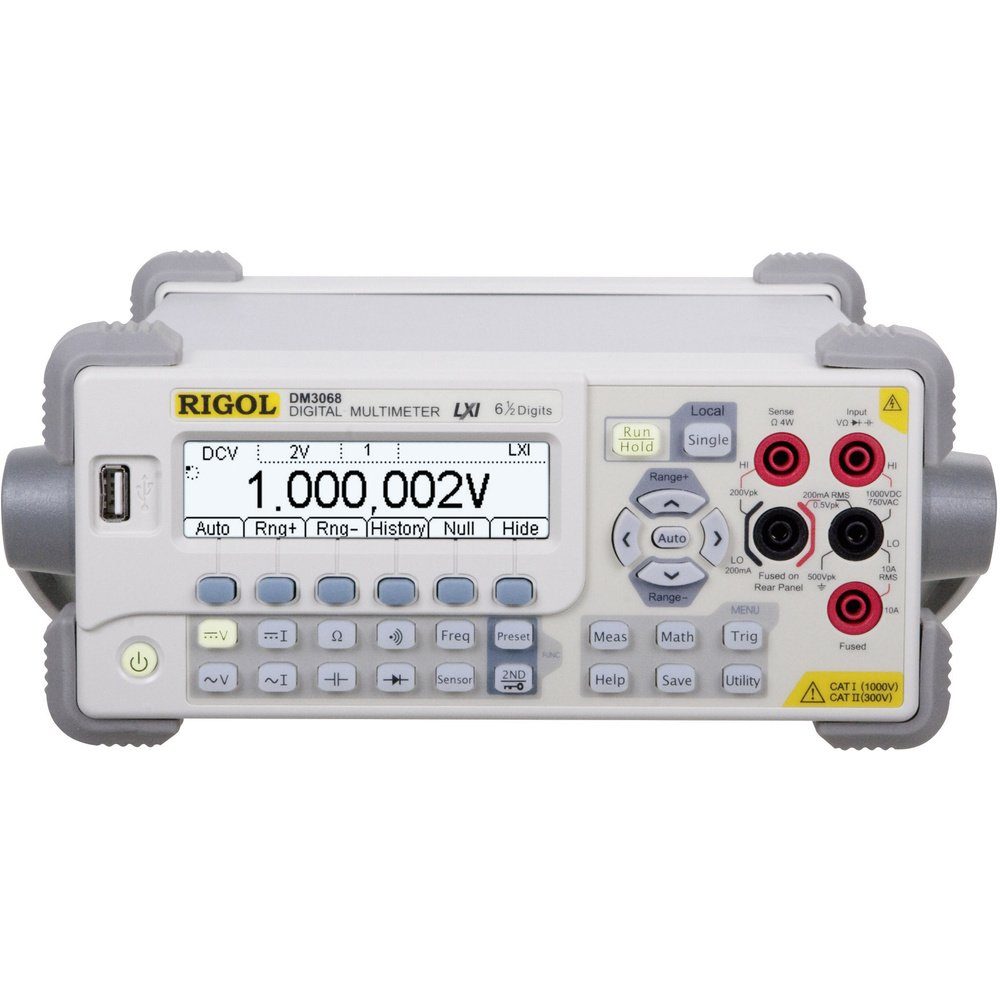 Rigol Тестер напряжения Rigol DM3068 Tisch-Multimeter digital CAT II 300 V Anzeige (Counts):, (DM3068)