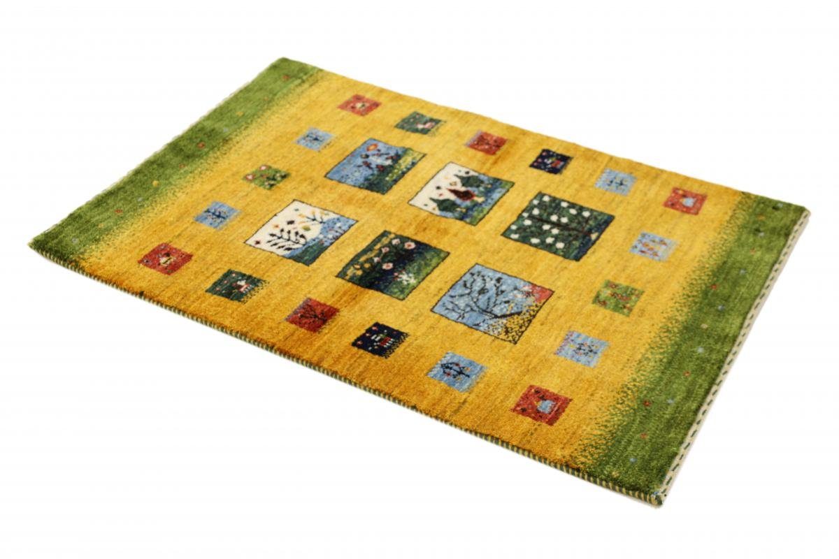 12 Nature Trading, rechteckig, Loribaft Moderner, Perser mm Höhe: Handgeknüpfter 65x95 Gabbeh Orientteppich Nain