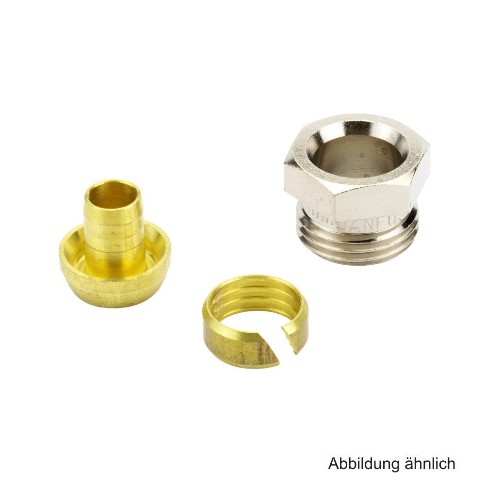 Danfoss Heizkörper Danfoss Klemmverbinder 1/2" x 14x2 mm f. VPE-Kunststoffrohre, 013G4144