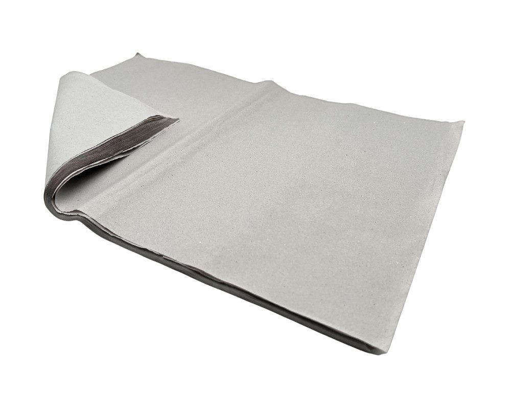 Pioneer Verpackungen Seidenpapier Packseide 50 x 75 cm, Packpapier Grau 30g/m² Einseitig Glatt, 1-20 Kg