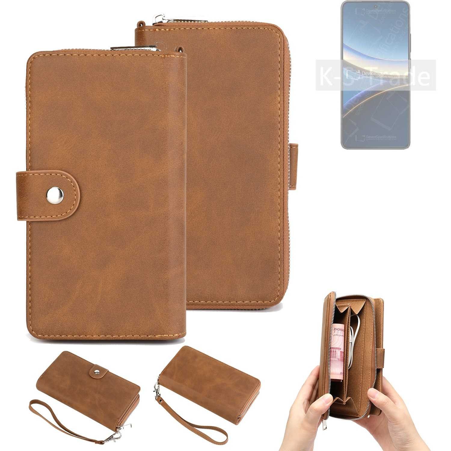K-S-Trade Handyhülle für POCO F7 Ultra, Handyhülle Schutzhülle & Portemonnee Tasche Handytasche Case Etui
