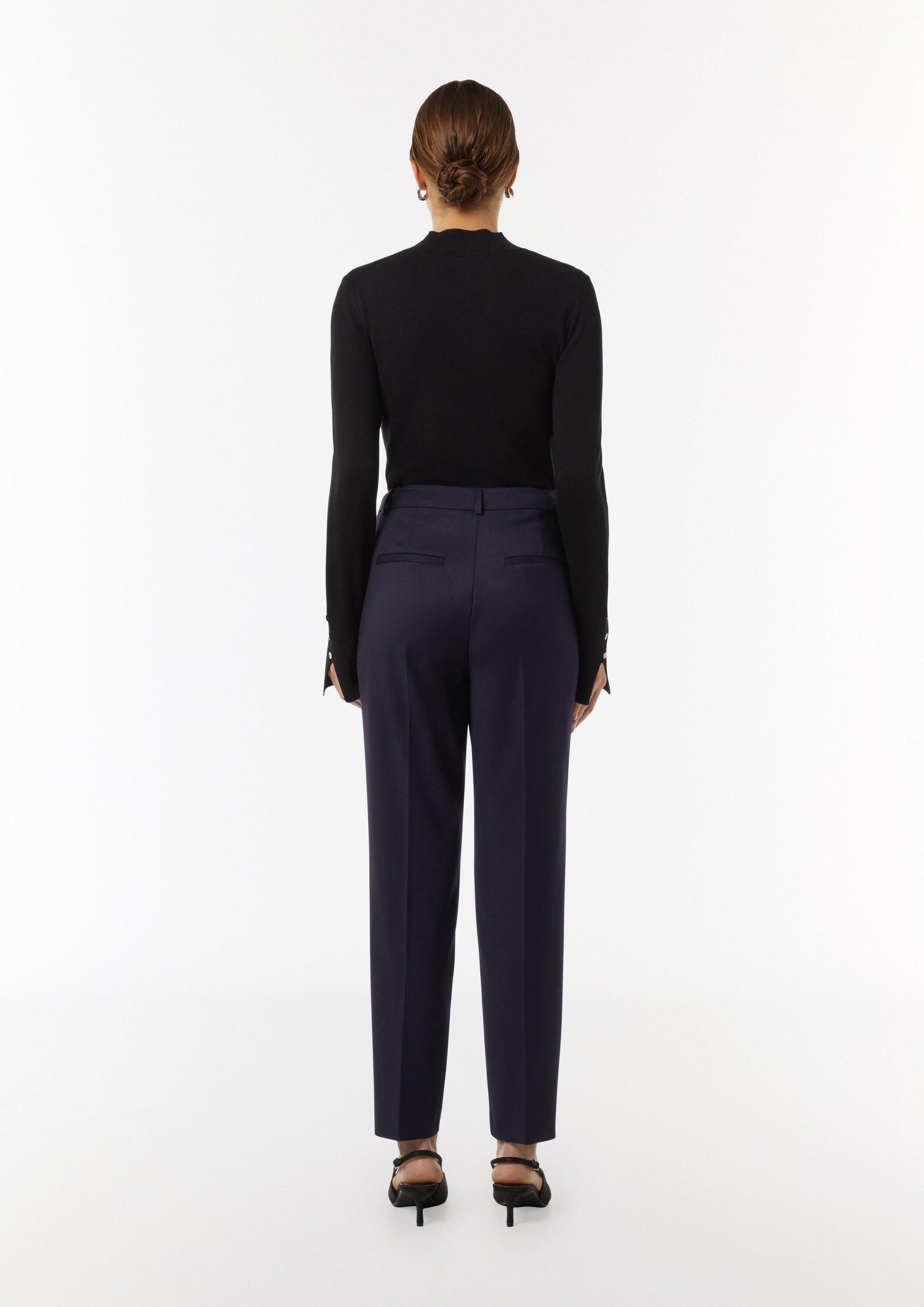 comma 7/8-Hose Hose Elegante Hose mit Bügelfalte
