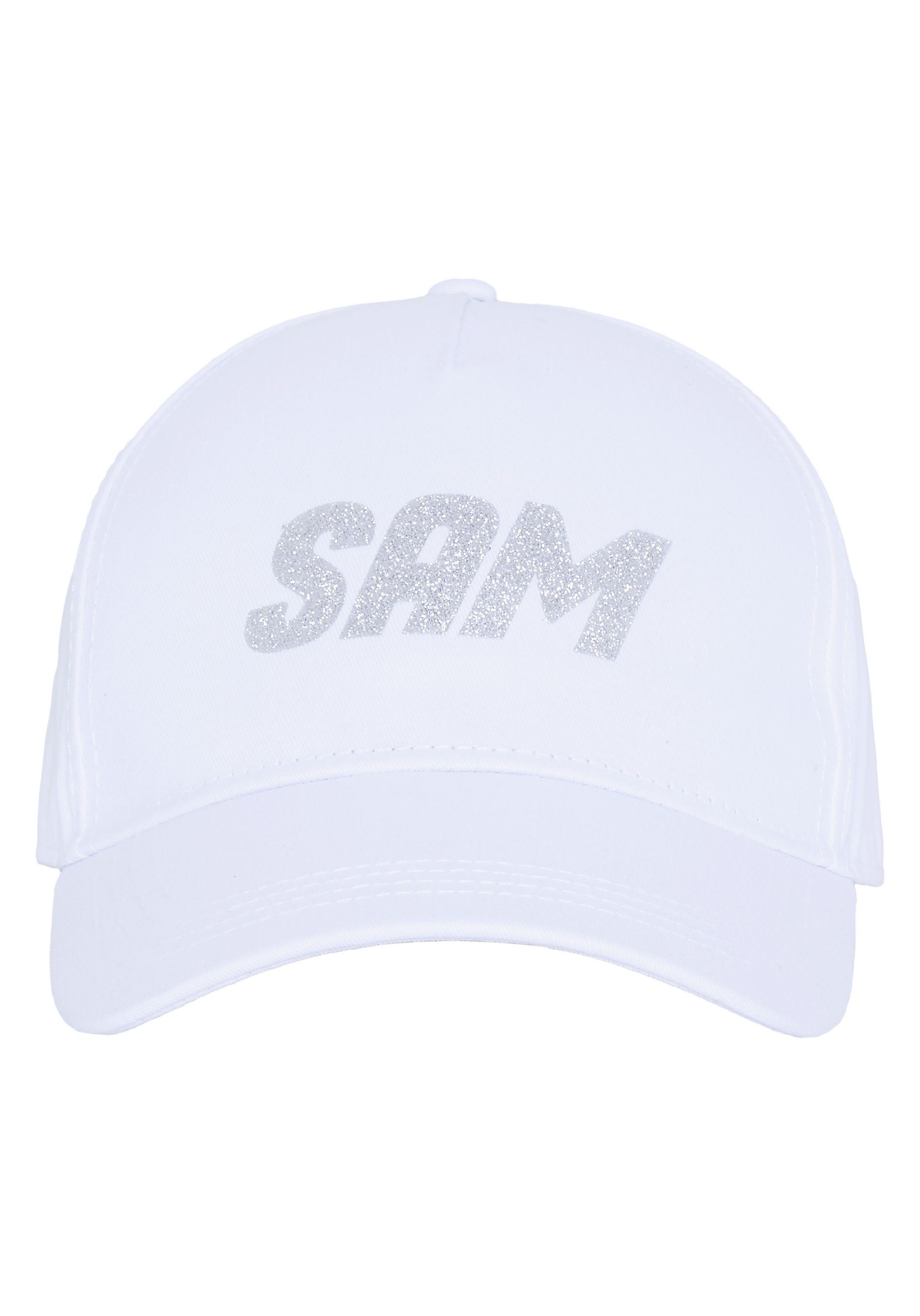 Baseball Uncle Sam 11-0601 Bright mit White Logodruck Cap