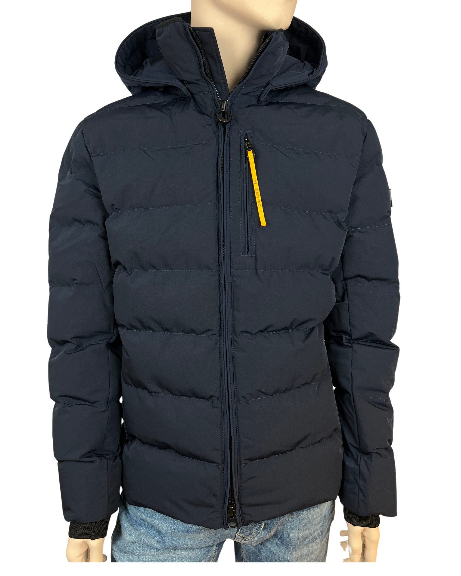 Wellensteyn Outdoorjacke – Herren Steppjacke mit abnehmbarer Kapuze