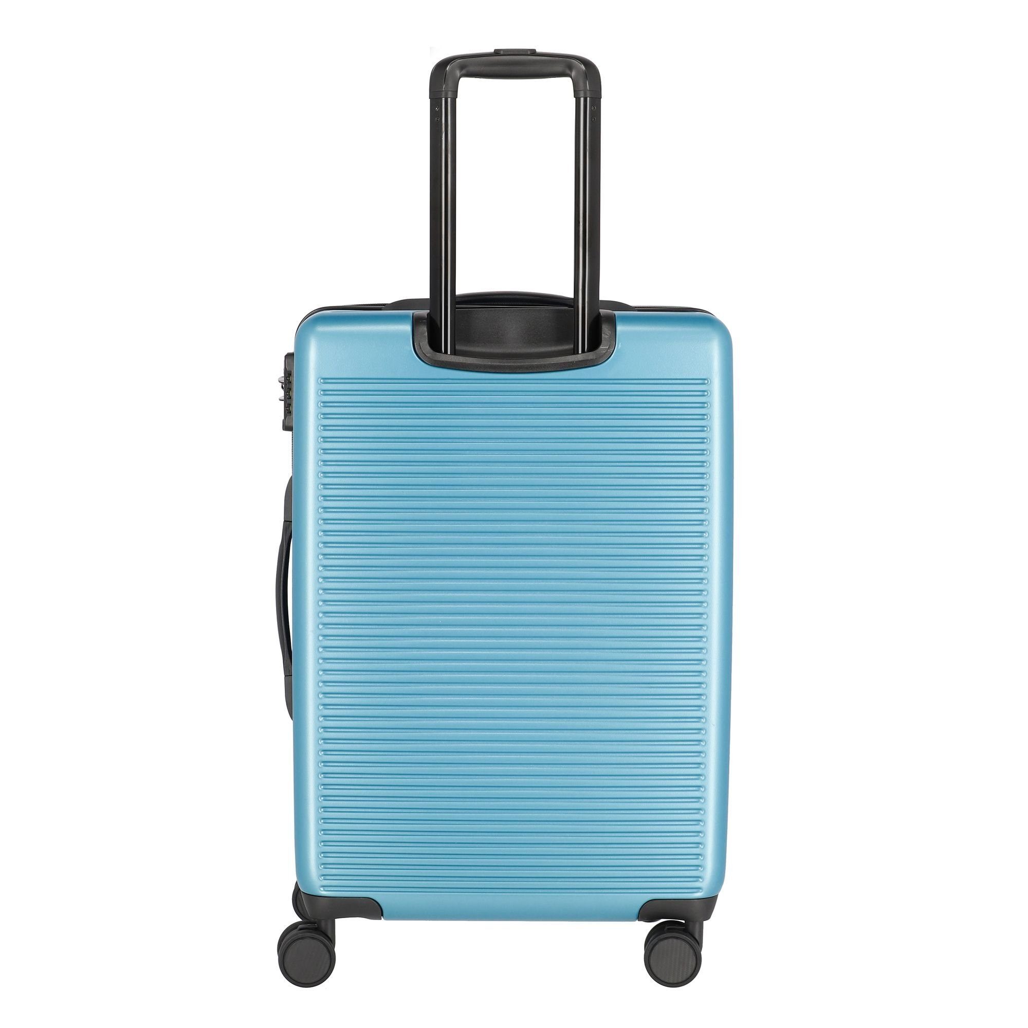 paklite Hartschalen-Trolley Sienna, ABS 4 eisblau Rollen