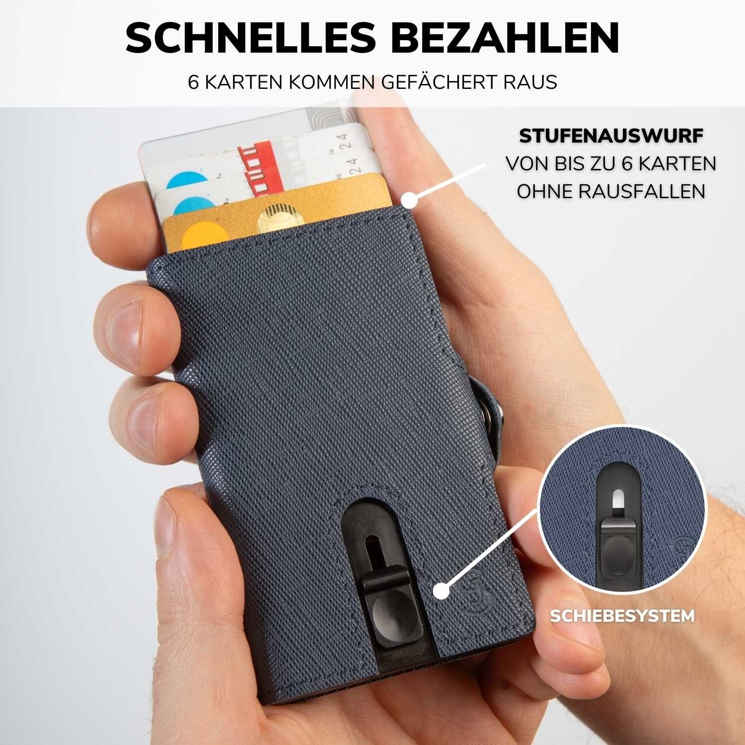 SLIMJACK Mini Geldbörse Herren - echt günstig online kaufen