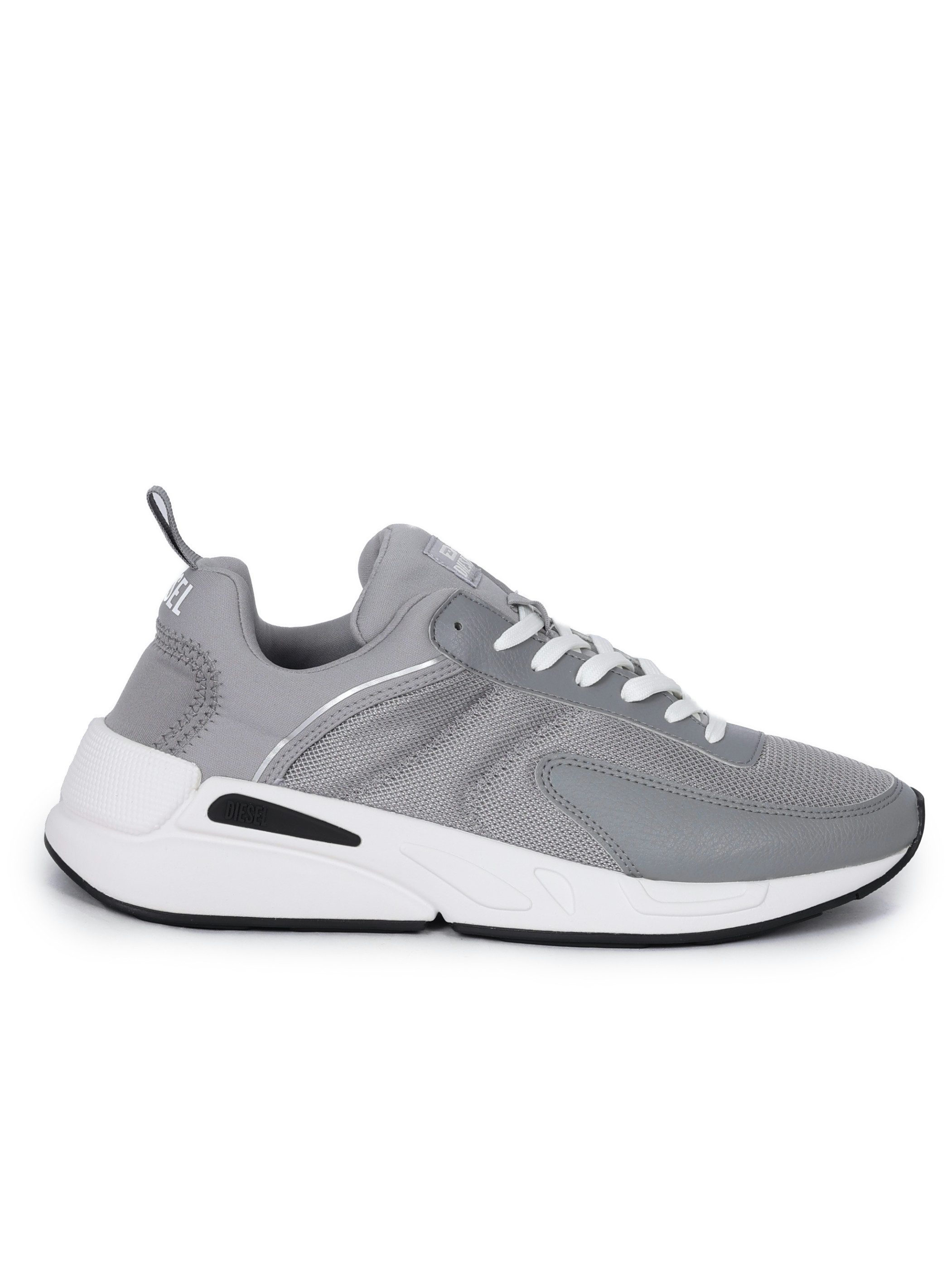 Diesel Low Top Mesh Sneaker - S-SERENA LOW Sneaker mit Overlays in Leder-Optik