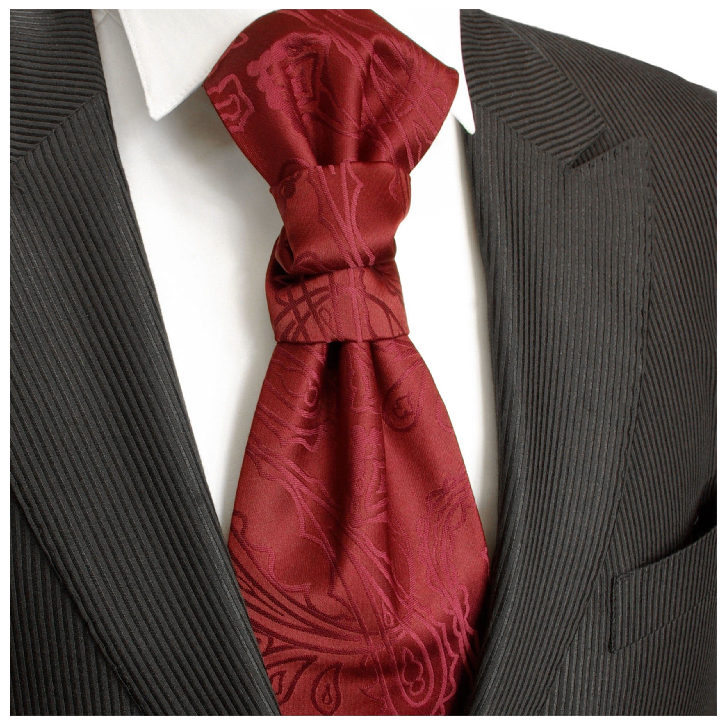 Paul Malone Krawatte Elegantes Herren Plastron günstig online kaufen