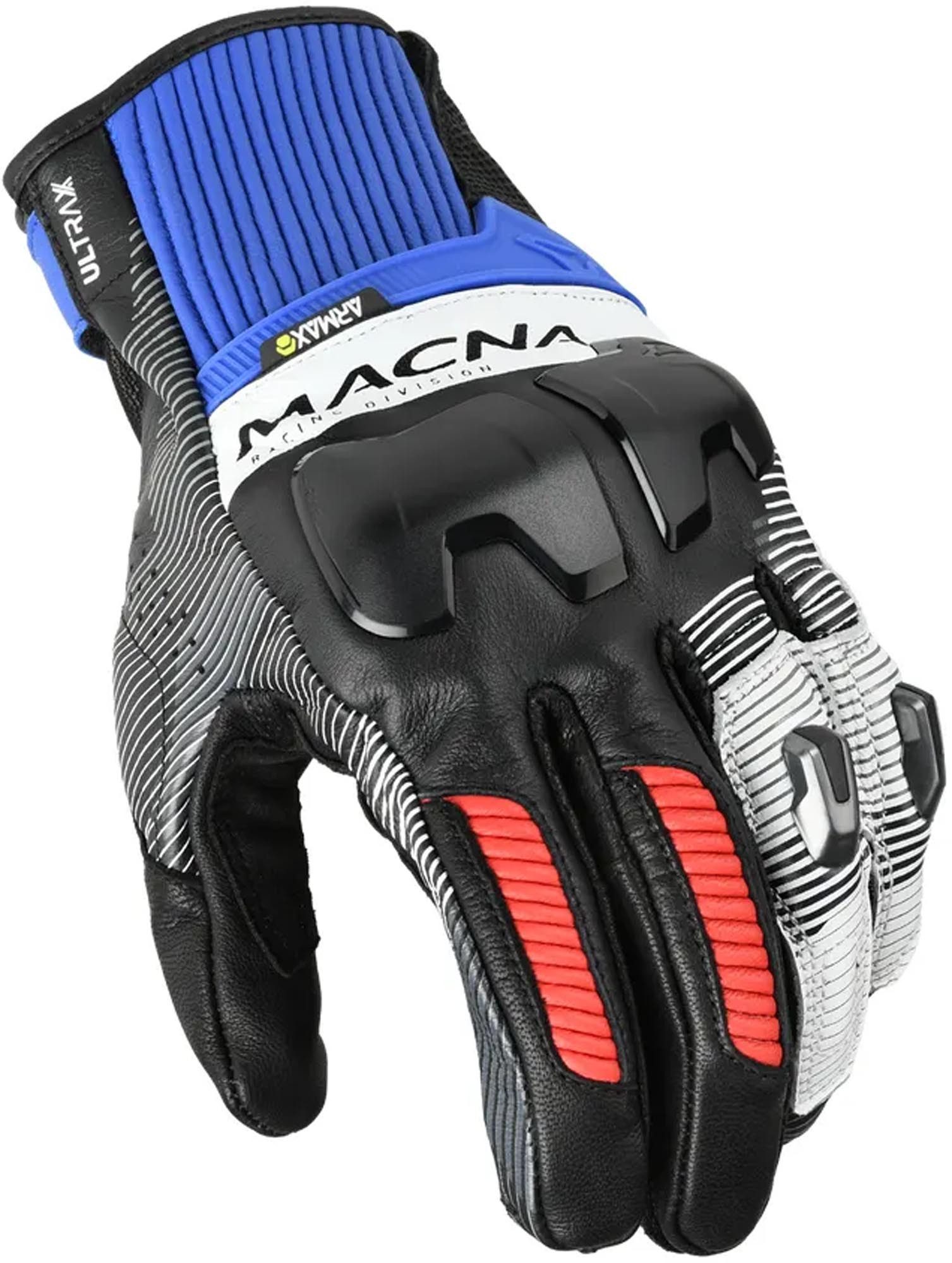 Macna Motorradhandschuhe Ultraxx 2.0 Motorrad Handschuhe kurze Stulpe,Touchscreenbedienung möglich
