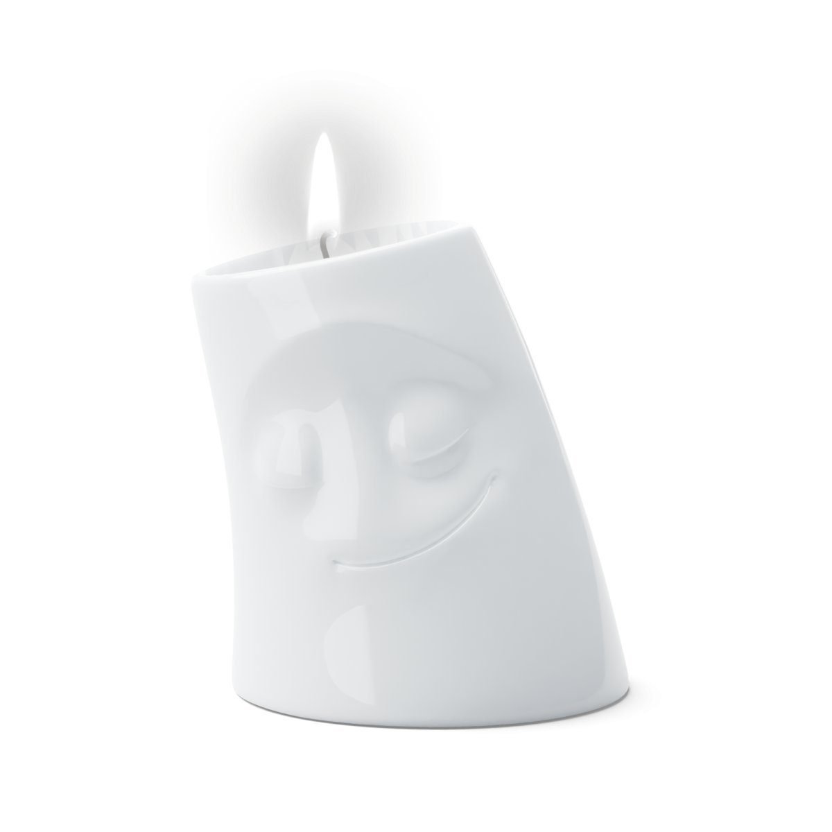 FIFTYEIGHT PRODUCTS Kerzenhalter Kerzenschmusie KUSCHELIG - Kleiner Kerzenh günstig online kaufen