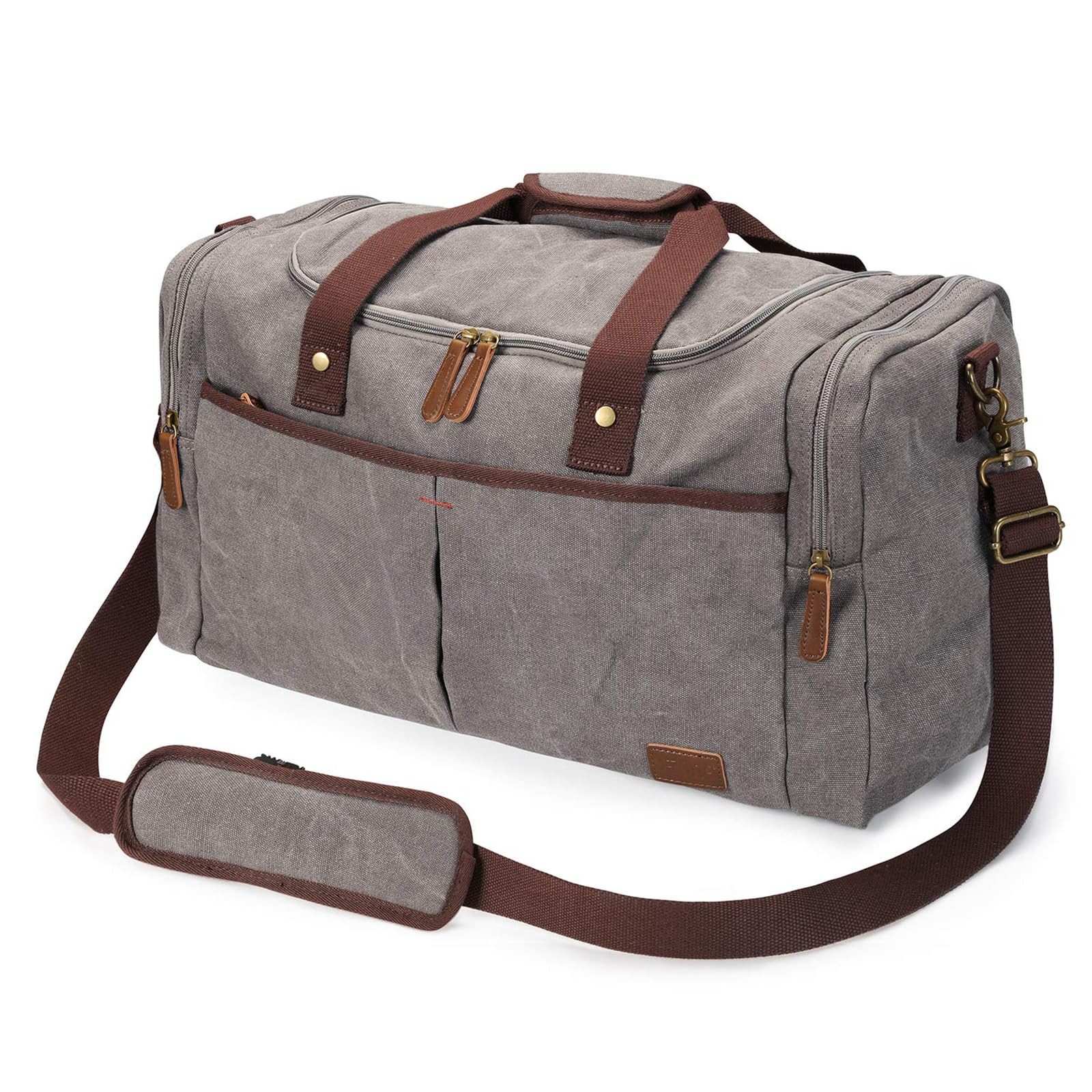 S-ZONE Reisetasche S-ZONE 65L Segeltuch Reisetasche Wochenend Tragetasche F günstig online kaufen