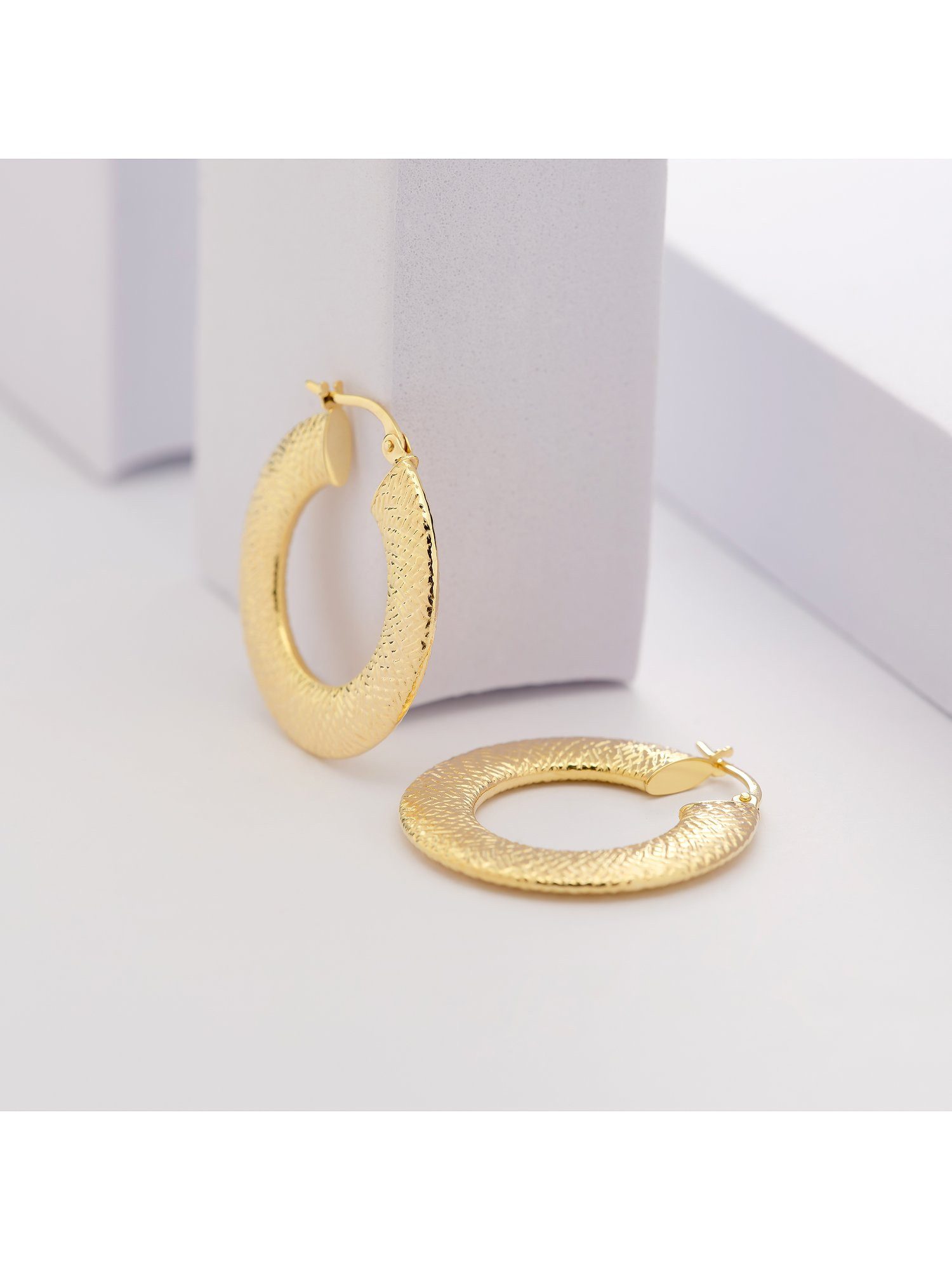 CHRIST Paar Creolen CHRIST Damen-Creolen 585er Gelbgold (Paar) günstig online kaufen