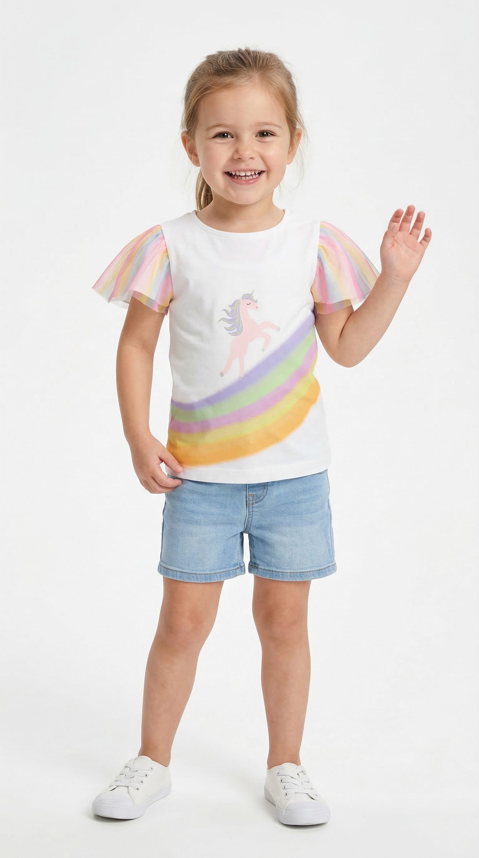 Blue Seven T-Shirt mit tollem Einhorn-Motiv – Bild 2 von 3