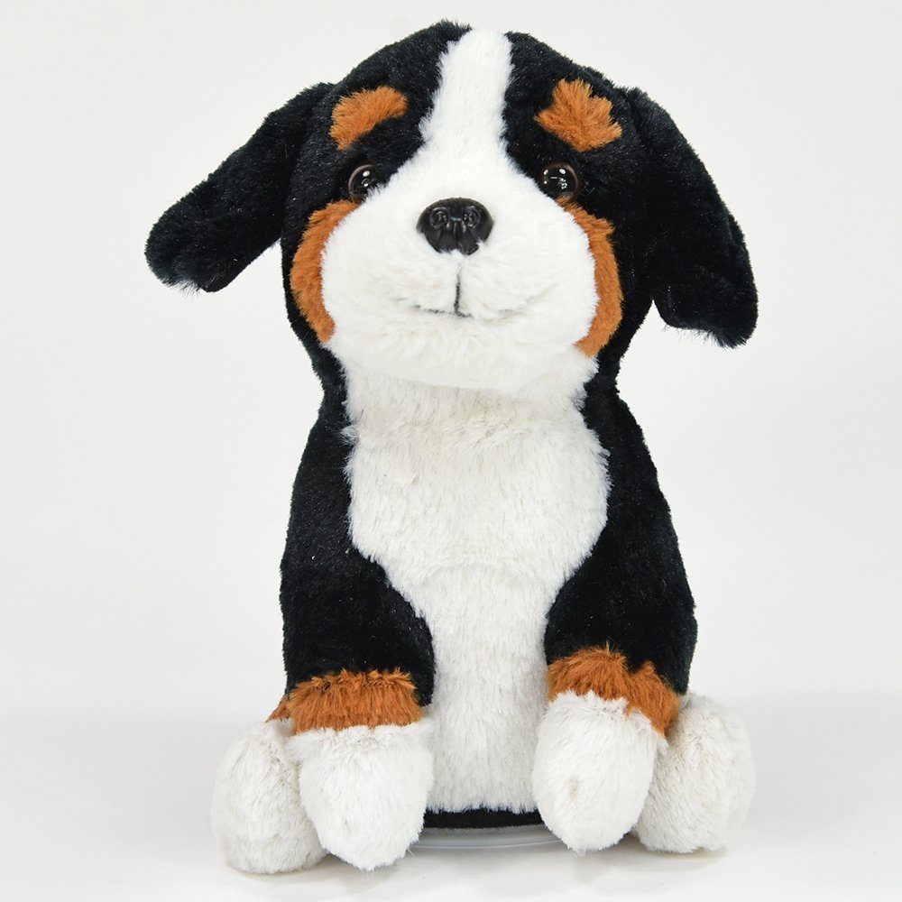 Kögler Kuscheltier Labertier Hund ROCKY Berner-Sennenhund, OHNE Batterien, 12,5x15x19,5cm