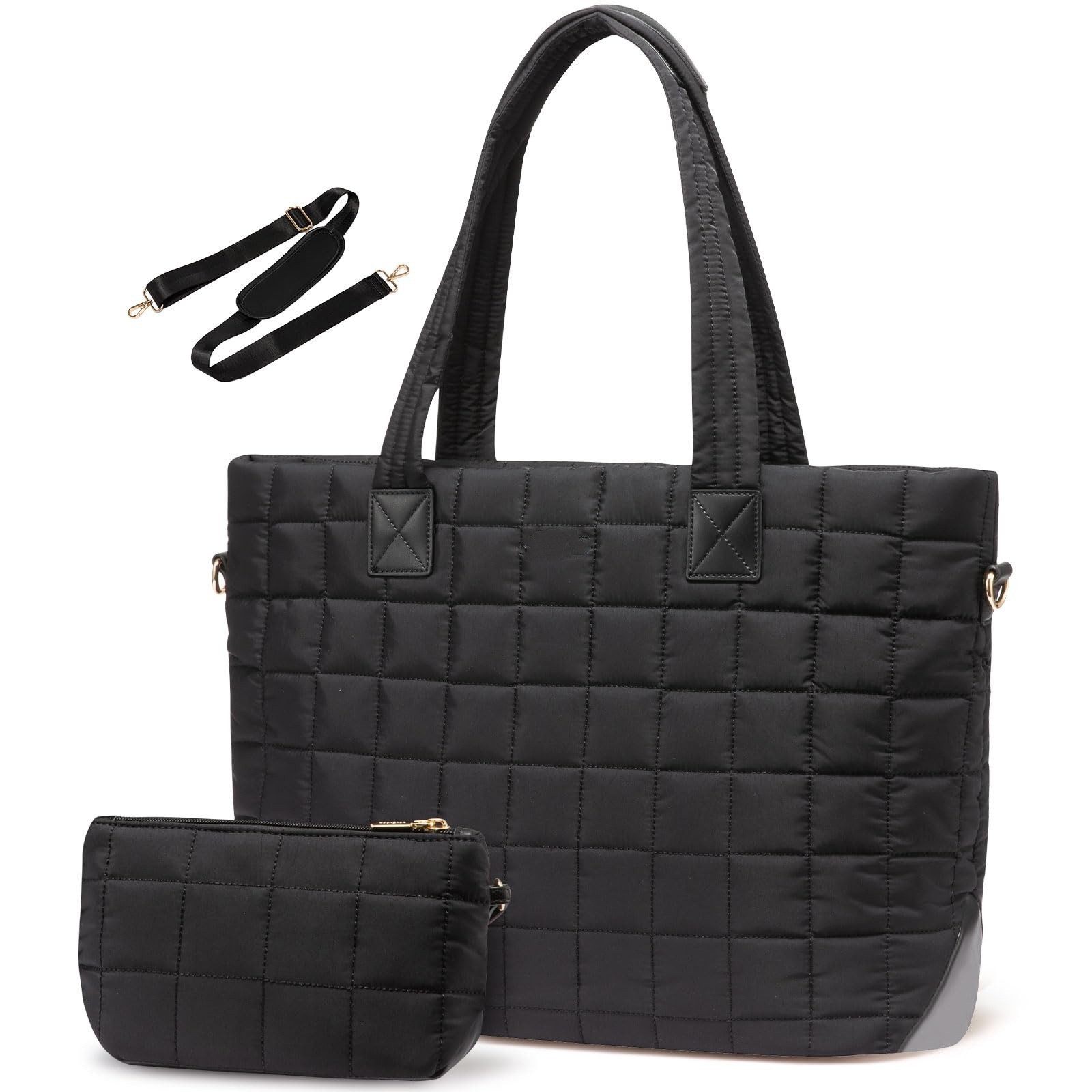 Coonoor Schultertasche Damen große Handtasche, Rauten-Design günstig online kaufen
