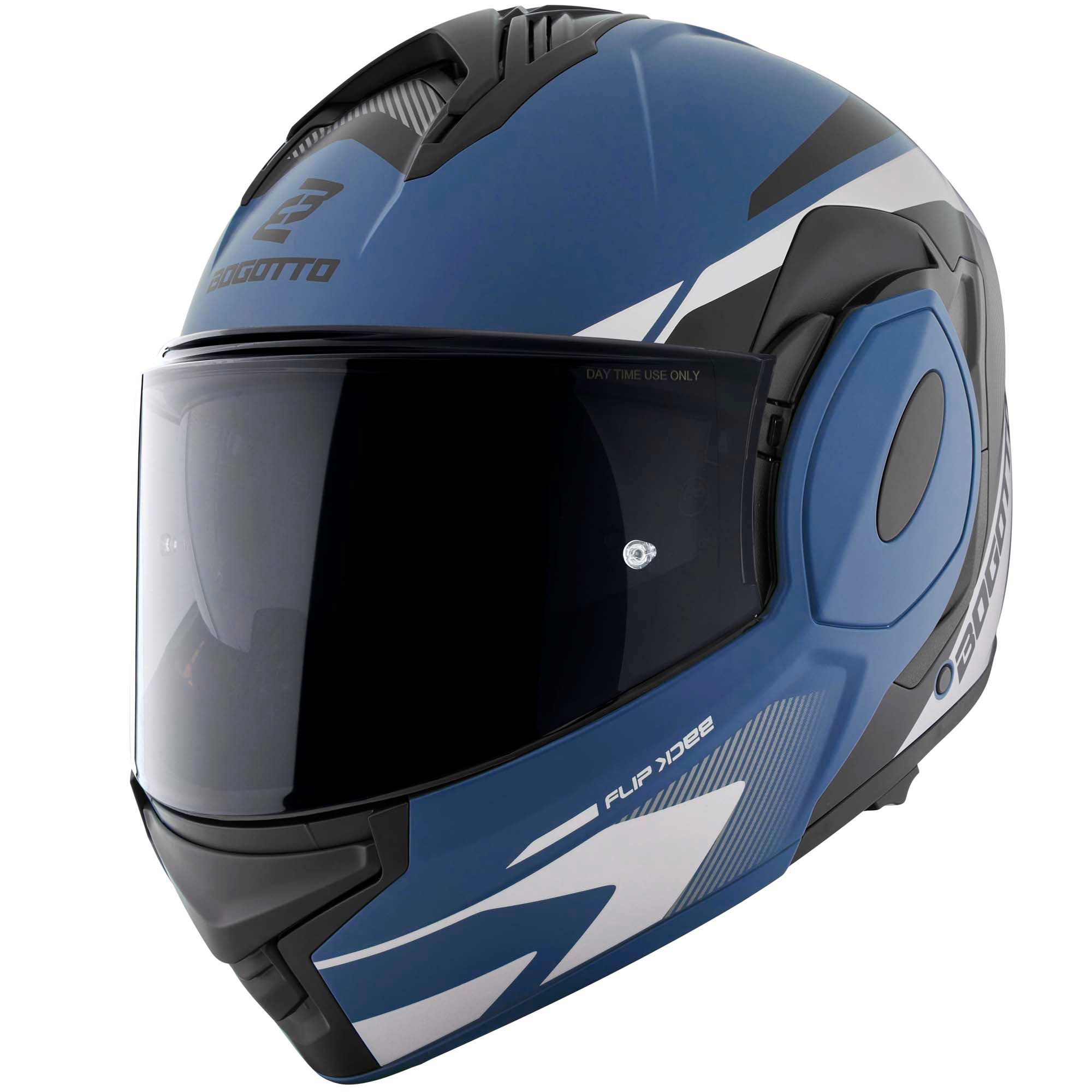 Bogotto Motorradhelm FS-X600 Atyr Limited Edition Klapphelm, vorbereitet für Kommunikationssystem,geeignet für Brillenträger,v
