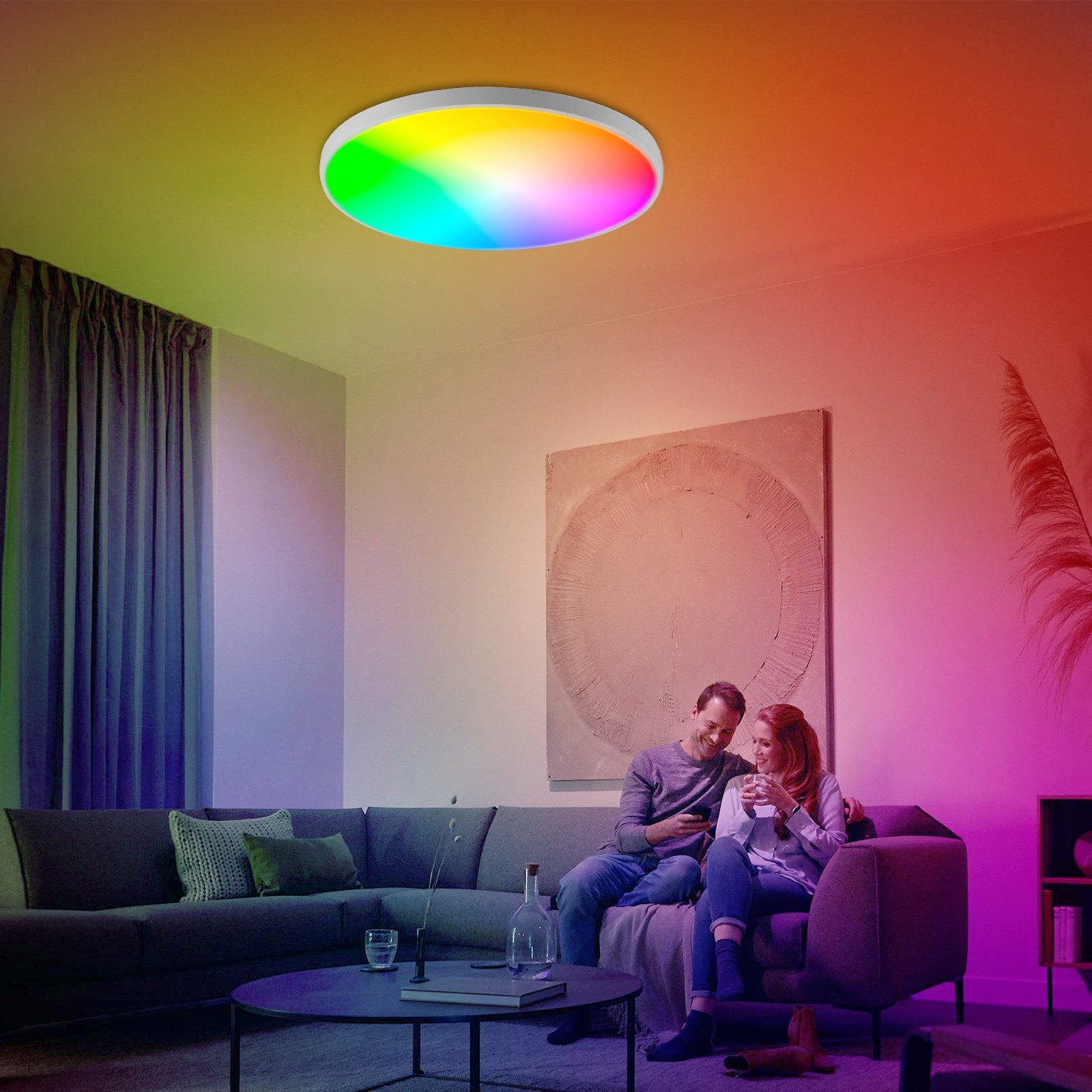 BlingBin LED Deckenleuchte Led Deckenleuchte mit günstig online kaufen