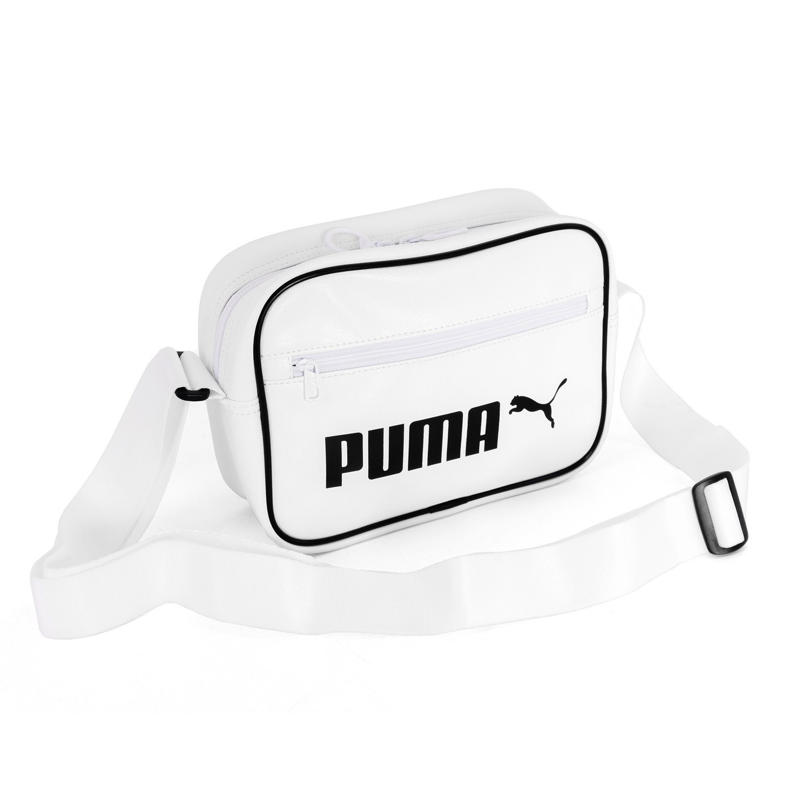 Messenger Campus PUMA Tasche Bag Puma (1-tlg) white Mini Retro Reporter