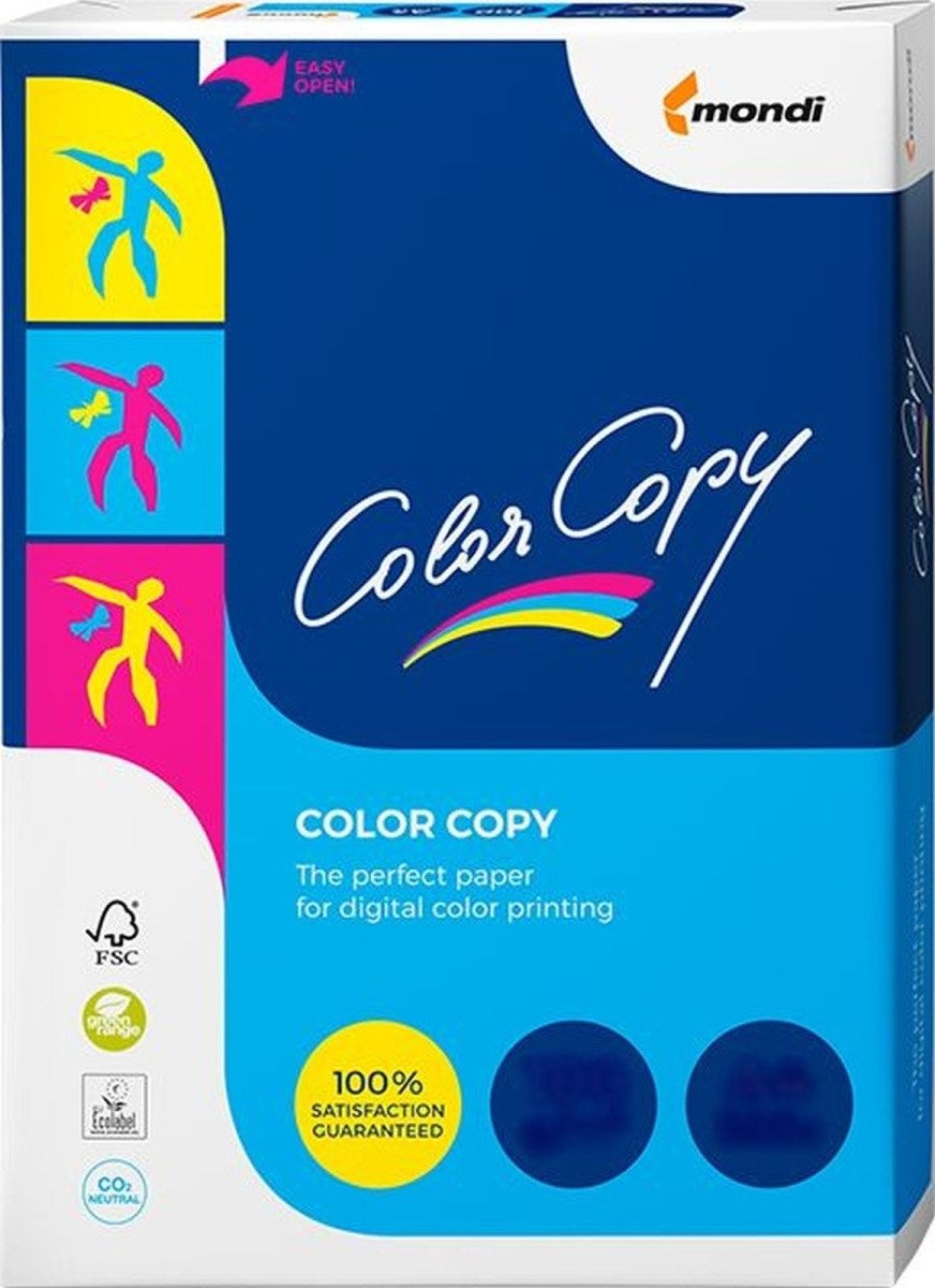 Kopierpapier Kopierpapier ColorCopy weiß 120g/qm A3 VE=250 Blatt