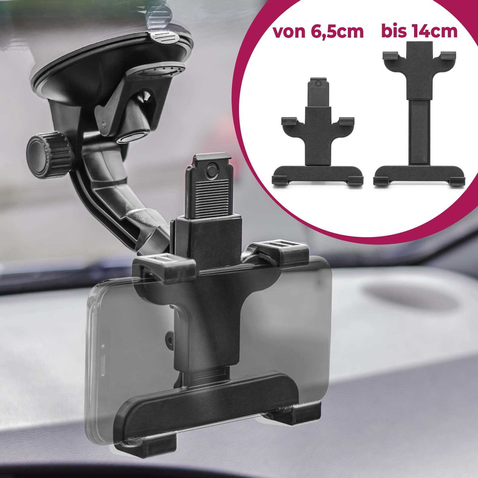 Smartphone-Halterung Universal Auto KFZ Handy Smartphone Tablet Halter Halterung