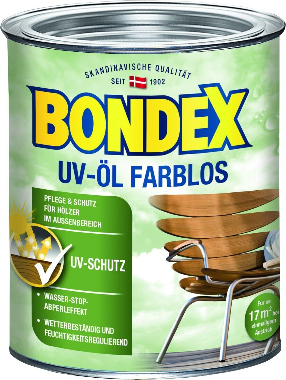 Hartholzöl Bondex UV-Öl Universal 750 ml farblos