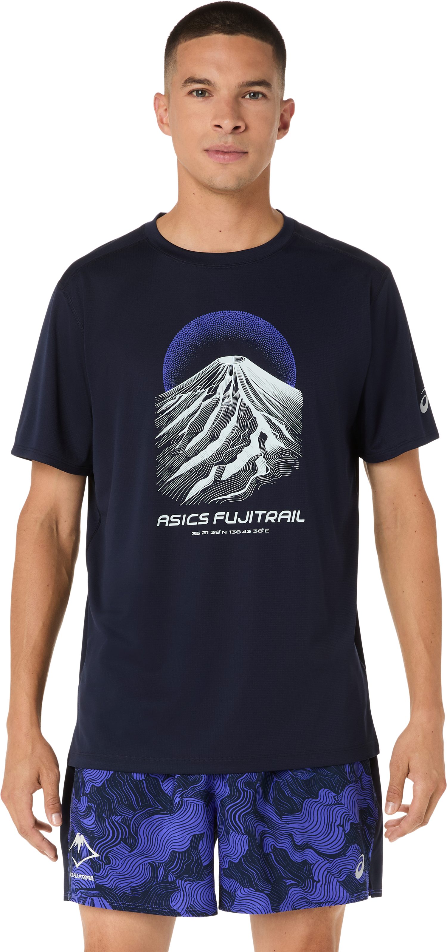 Asics Laufshirt FUJITRAIL LOGO SS TOP Schnelltrocknend, Reflektierend, Leicht