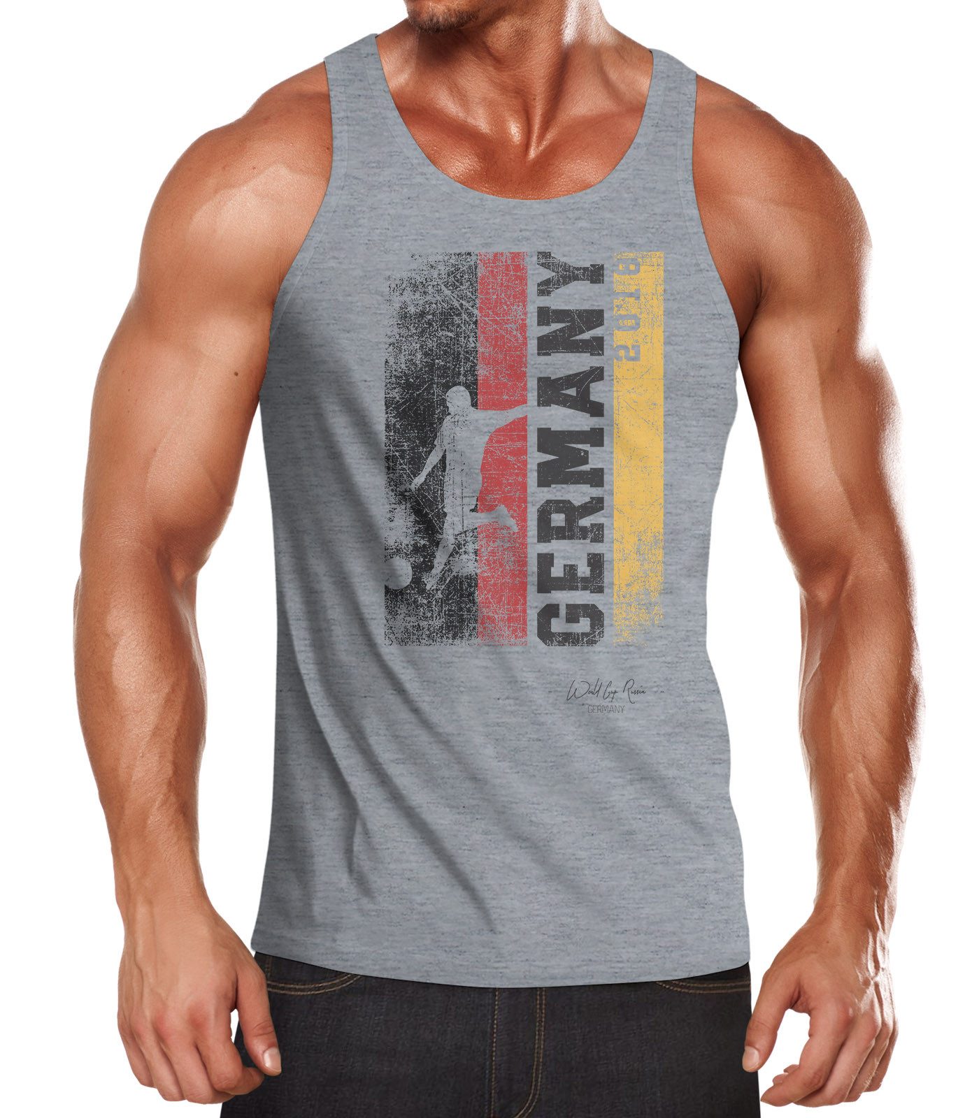 Tanktop Herren Tank Top Fan-Shirt Deutschland WM Fußball-Sommer 2026 Fußball