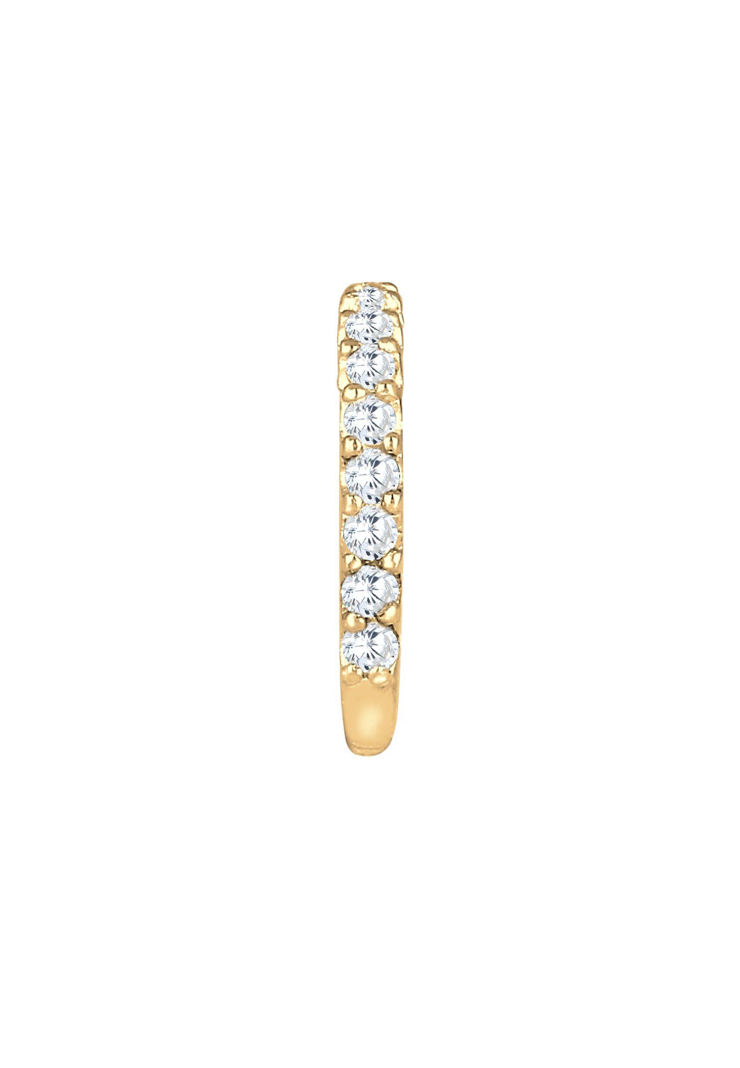 Elli Single-Ohrhaken Earcuff Zirkona Kristalle Trend günstig online kaufen