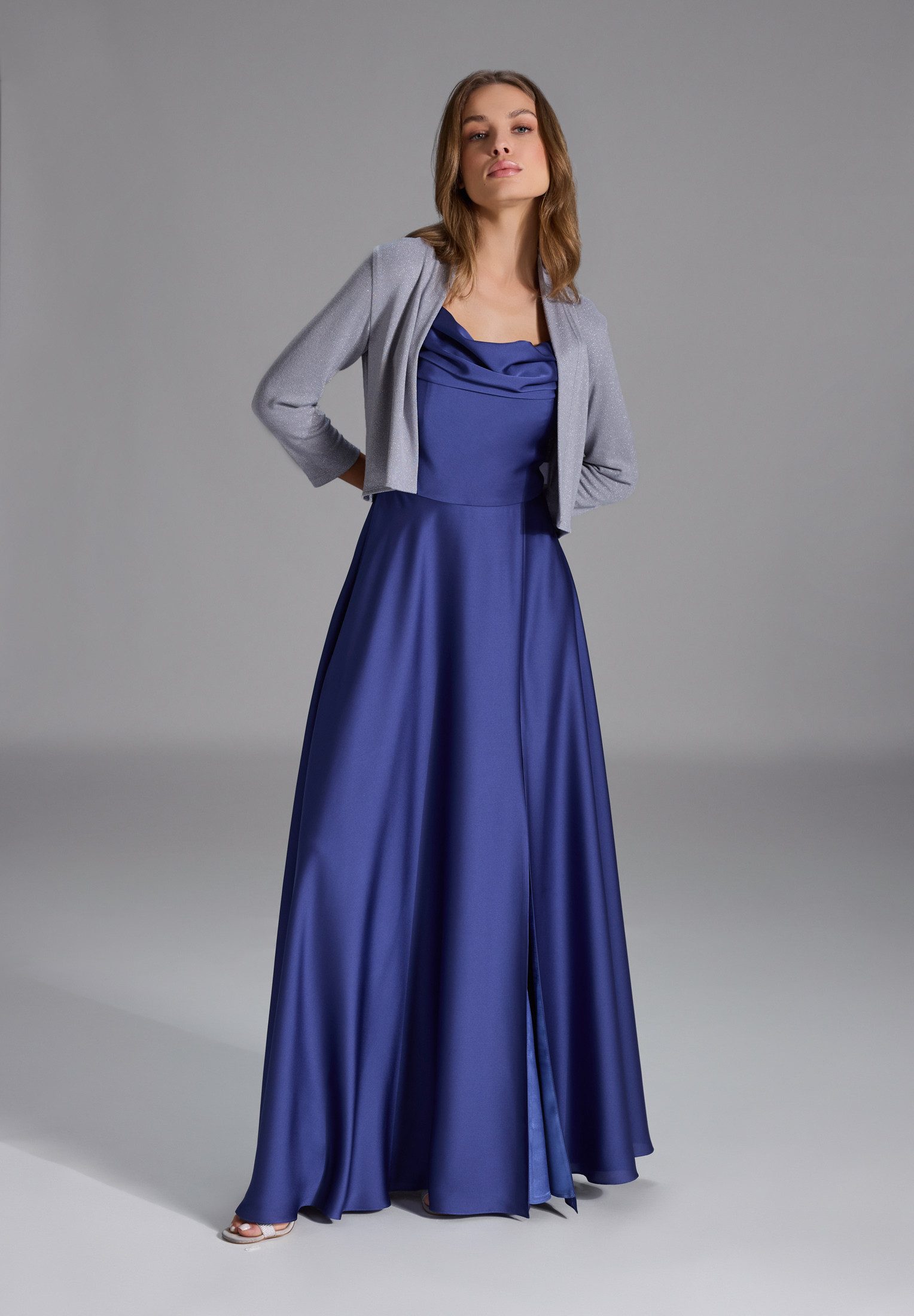 SWING Boleroblazer - Weiches Bolero-Jäckchen Figurbetonter Schnitt günstig online kaufen