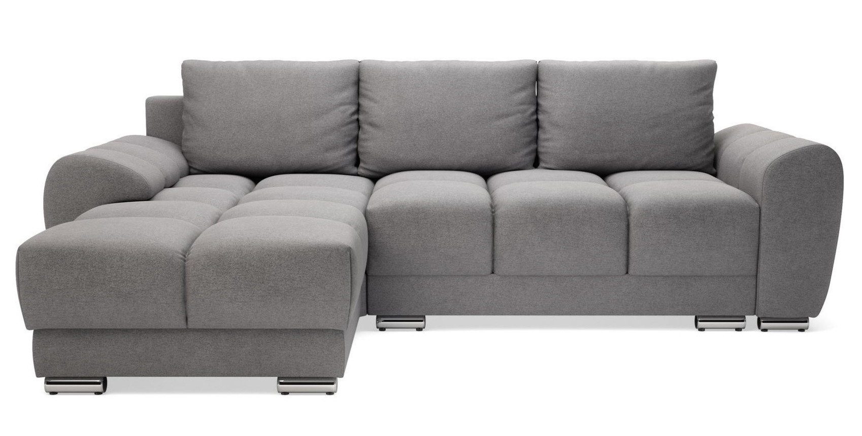 Ecksofa Bequemes Schlafsofa mit eleganter Polsterung und Bettfunktion