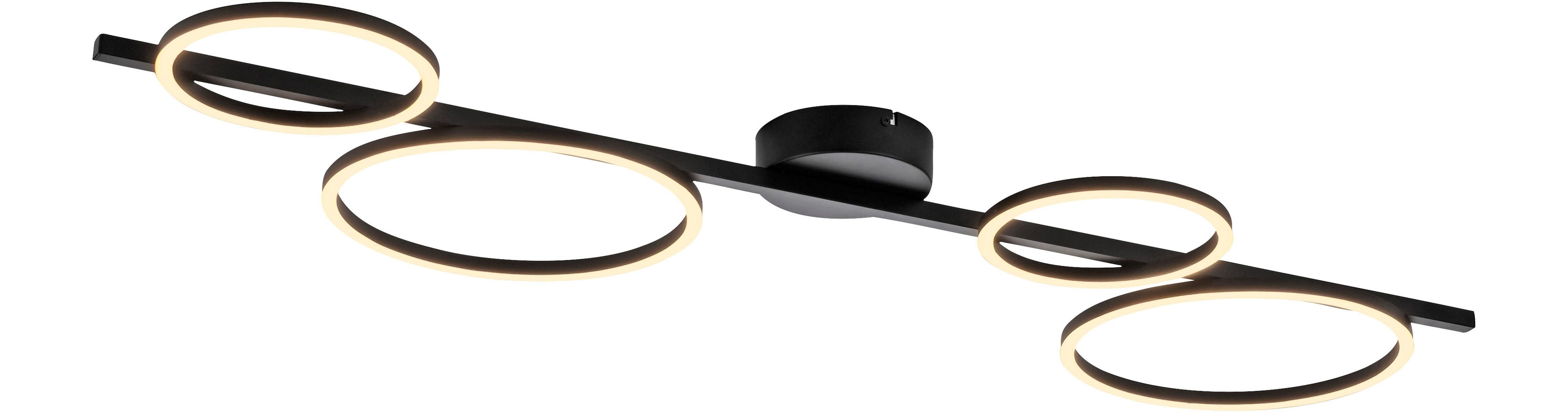 JUST LIGHT Deckenleuchte MINI RITUS, Dimmfunktion, LED fest integriert, Warmweiß, LED, dimmbar, Switchmo, Memory, nach Trennung vom Netz