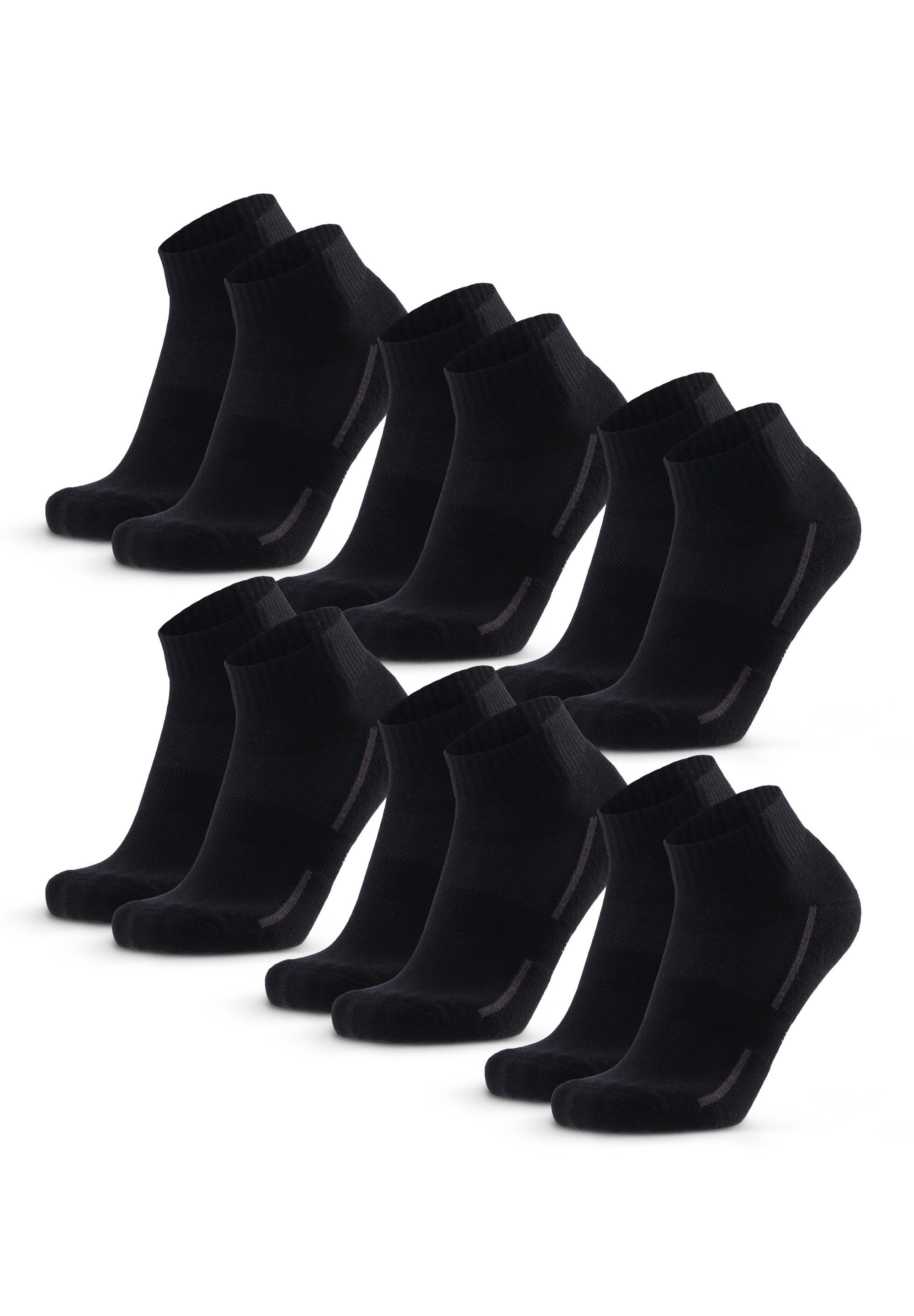 DANISH ENDURANCE Basicsocken Cotton Quarter (6-Paar) Kurze Sportspocken für günstig online kaufen