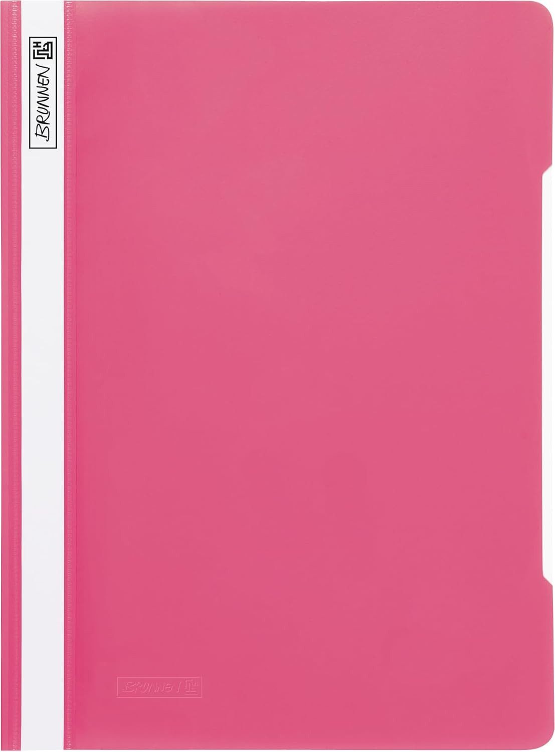 BRUNNEN Aktenordner BRUNNEN Schnellhefter A4 Rosa - Professioneller Dokumentenschutz mit S