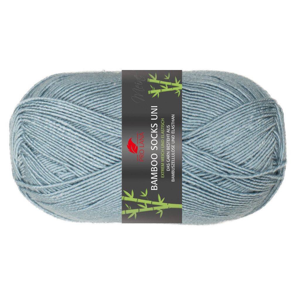 Pro Lana BAMBOO SOCKS UNI Häkelwolle, 400 m (seidenweiche und vegane 4-fach Sockenwolle), 100 g