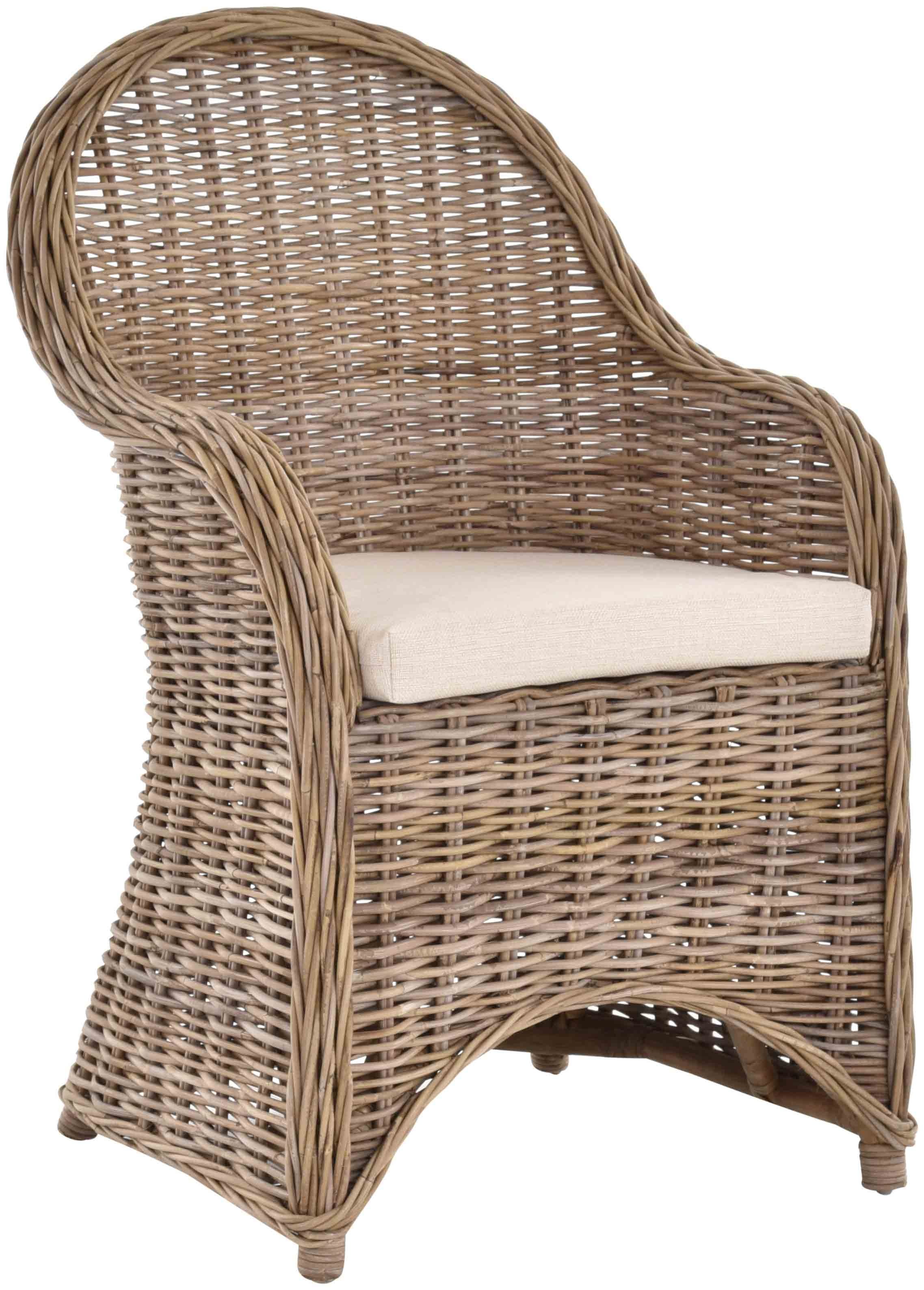 Krines Home Esszimmersessel Rattansessel Esszimmerstuhl mit günstig online kaufen