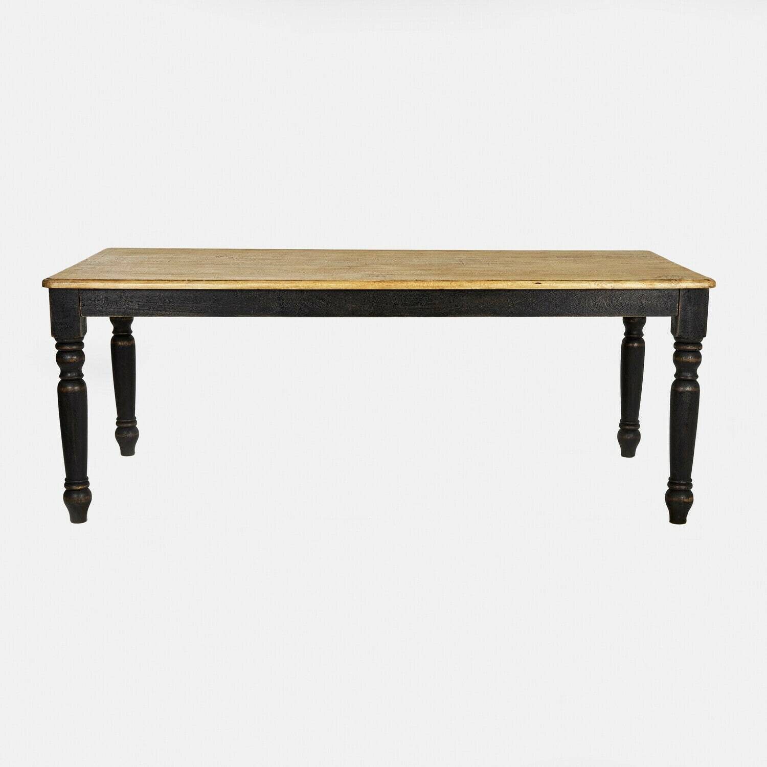 Mirabeau Esstisch Tisch Mont Lisan braun/antikschwarz