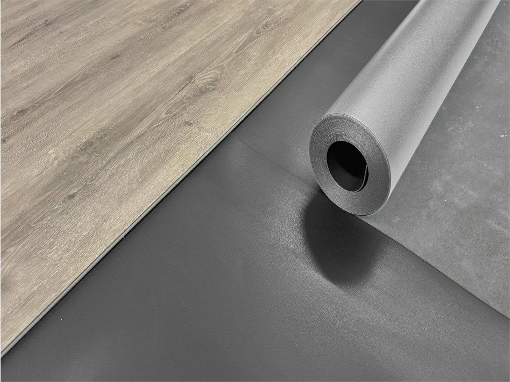 Viscoh Dämmunterlage Dämmunterlage PE-Schaum für SPC-LVT mit Anti Slip, Vin+