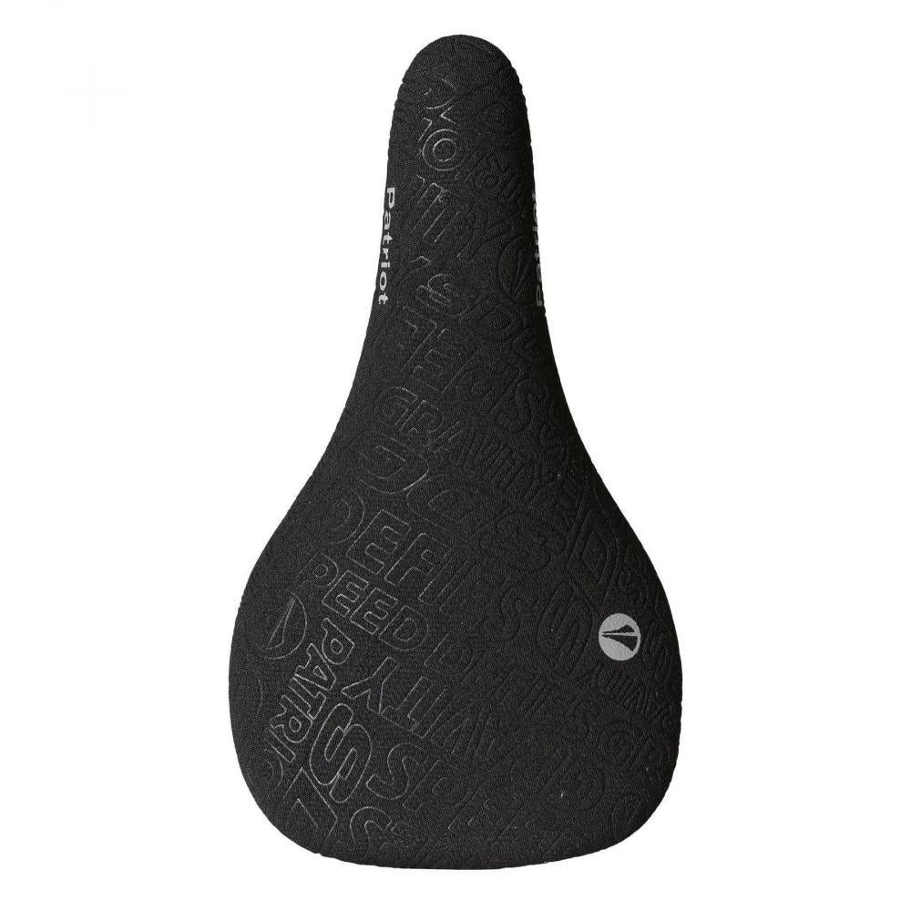 SDG Components Fahrradsattel SDG Patriot Sattel CroMo 7x7mm Kevlar schwarz-grau