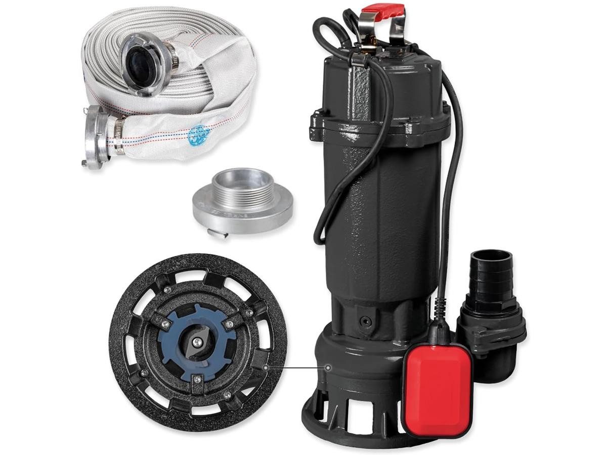 Edelstahl Schmutzwasser- Tauchpumpe E-ZW 65 A