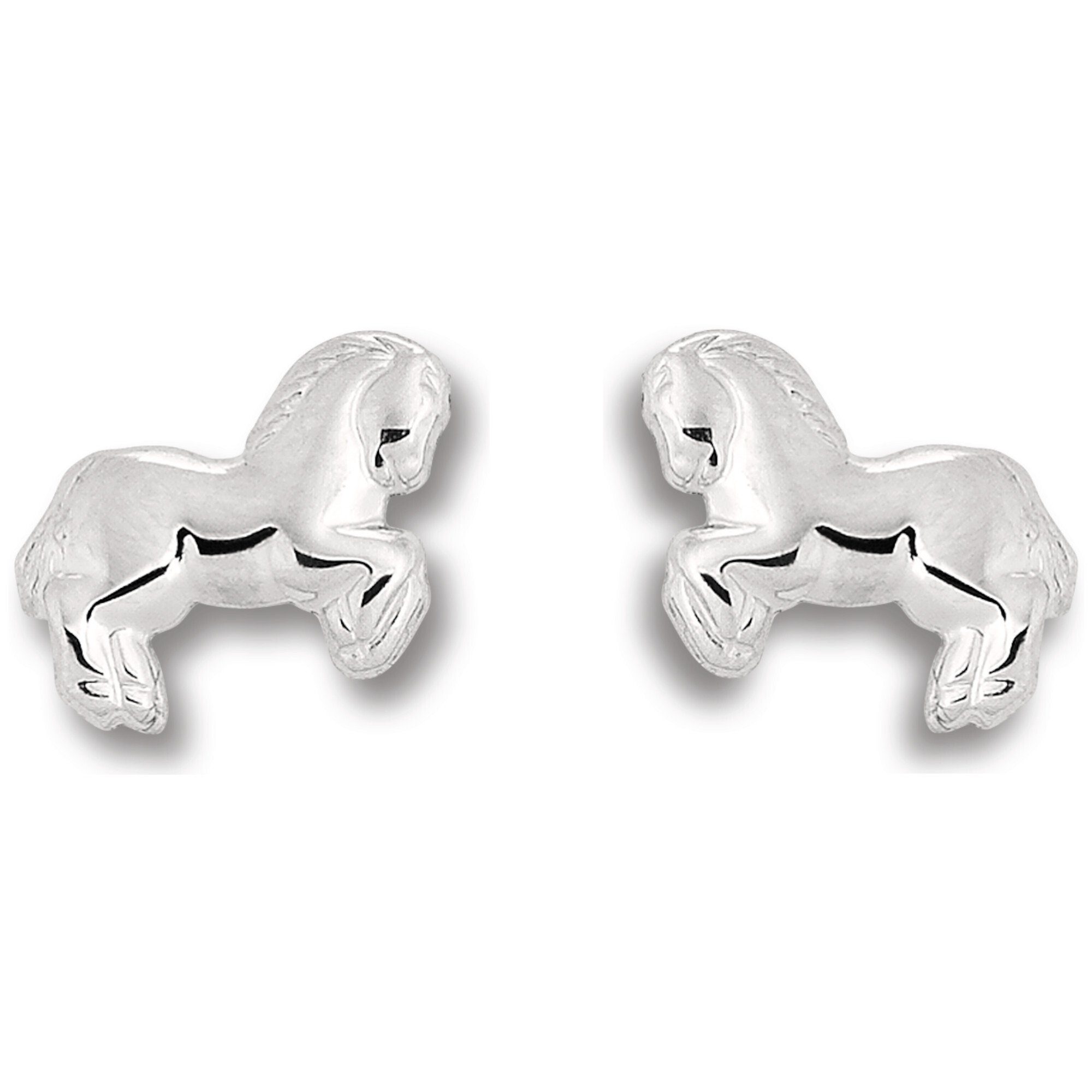 ONE ELEMENT Paar Ohrhänger Pferd Ohrringe Ohrstecker aus 925 Silber, Ausdruck von Individualität – dezent, bedeutungsvoll, nah am Herzen