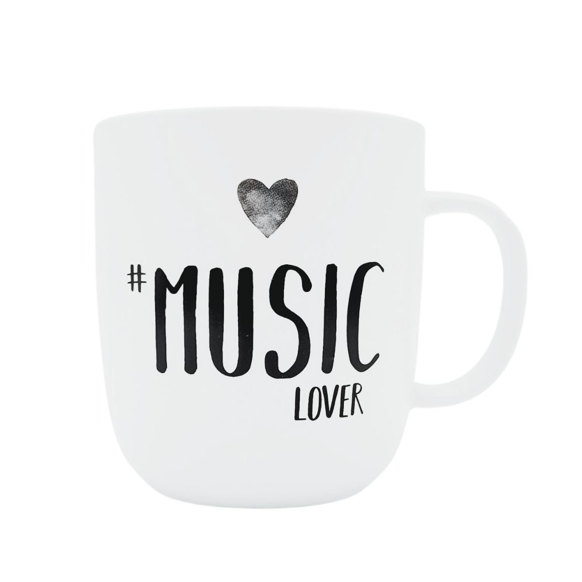 Geschenkkarton Lover #Music Becher, im Henkelbecher PPD
