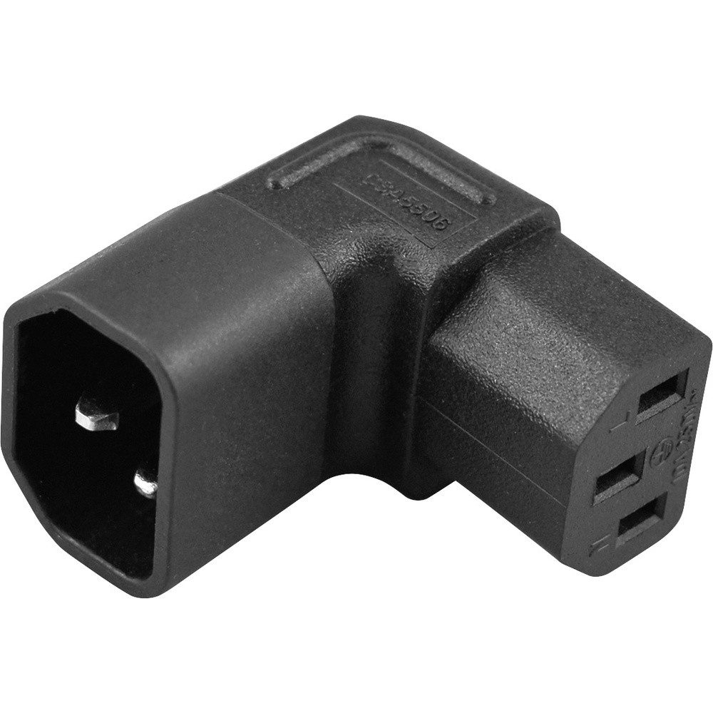 TRU COMPONENTS TRU COMPONENTS Adapter Kaltgeräte-Stecker C14 - Kaltgeräte-Buchse C13 Stromadapter