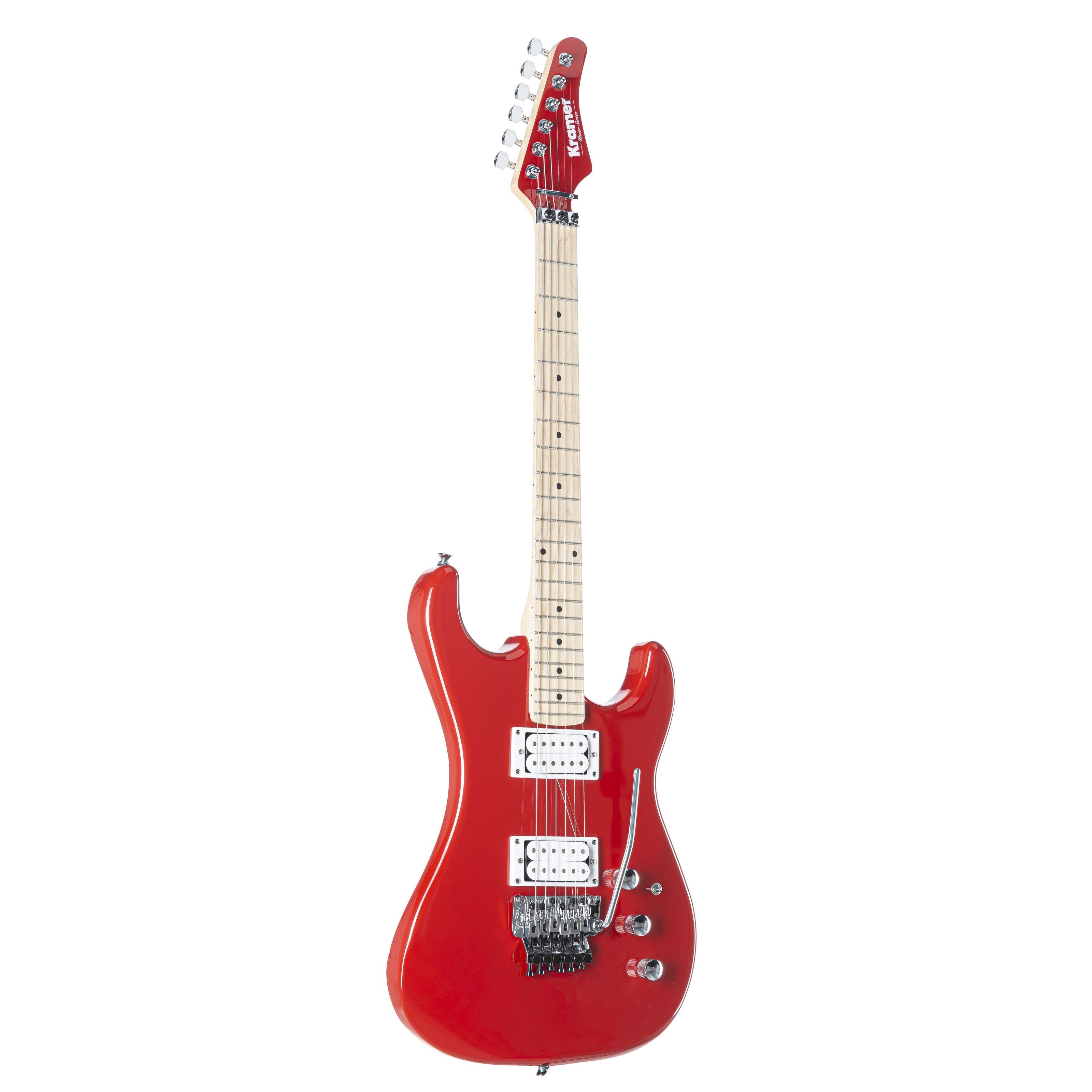 Kramer Guitars E-Gitarre, E-Gitarren, ST-Modelle, Pacer Classic Scarlet Red Metallic - E-Gitarre