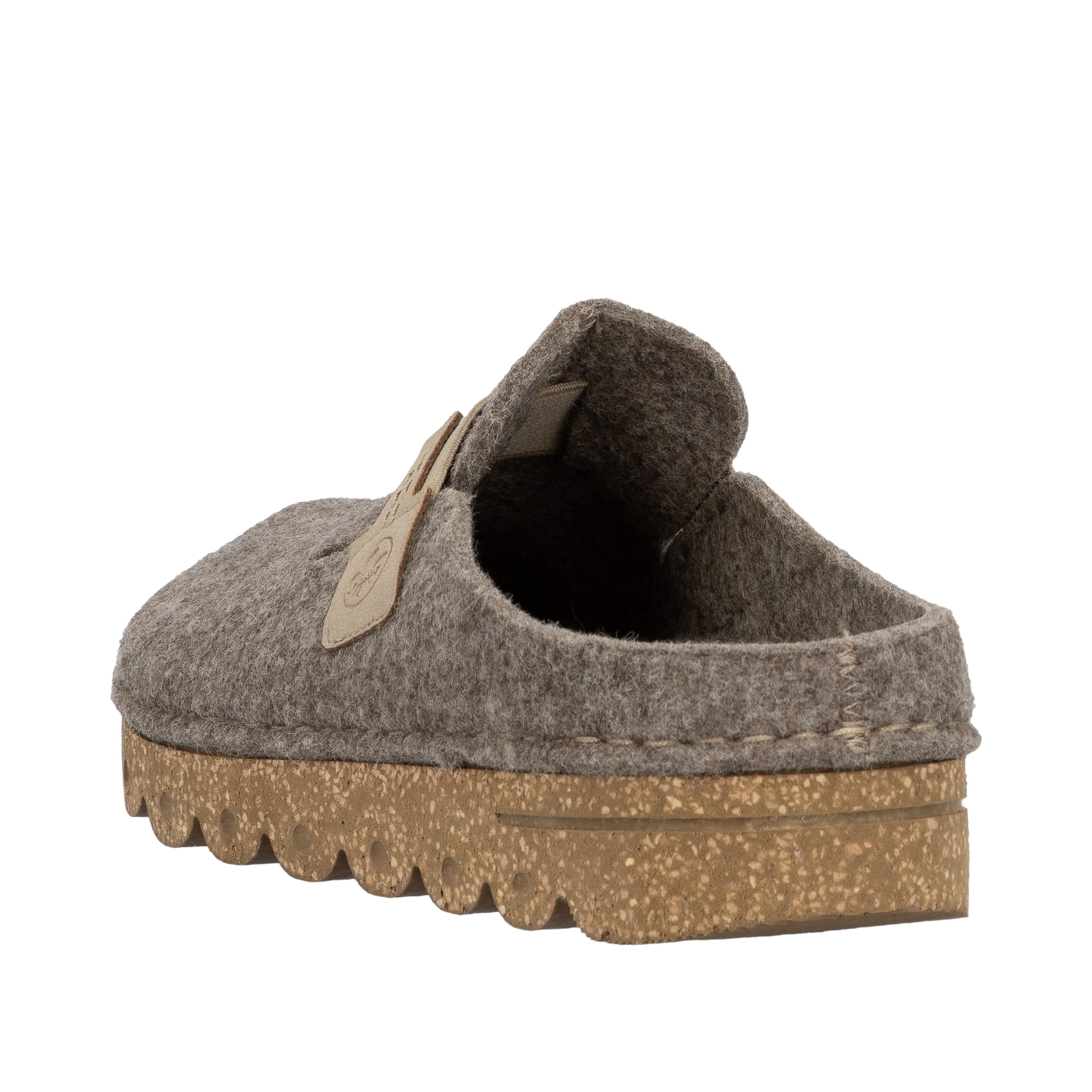 Rieker Clog Sabot, Hausschuh, Casual-Clog, Plateausohle, zum Schlupfen