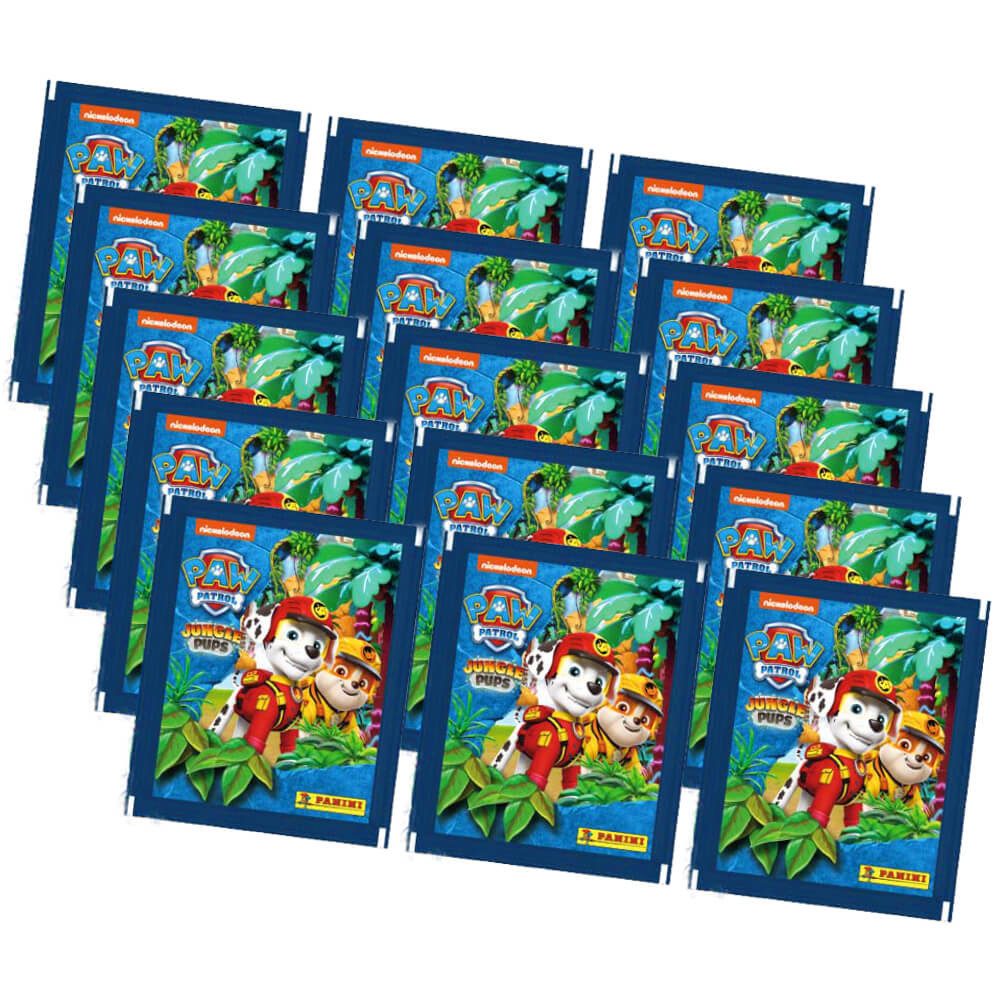 Panini Sticker Panini Paw Patrol Sticker Serie 10 - Jungle Pups (2024) - 15 Tüten, Paw Patrol Sticker - Jungle Pups - 15 Tüten