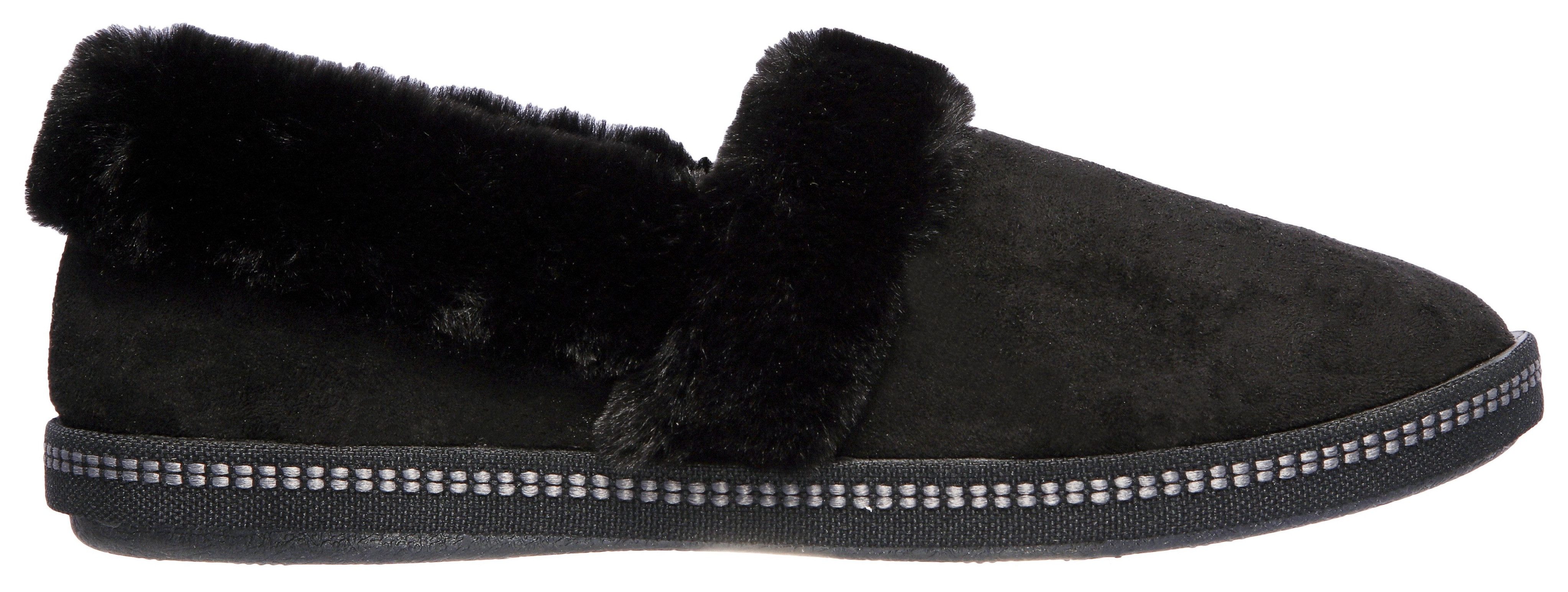Skechers COZY CAMPFIRE TEAM TOAST Pantoffel Hausschuh mit Memory Foam-Ausstattung