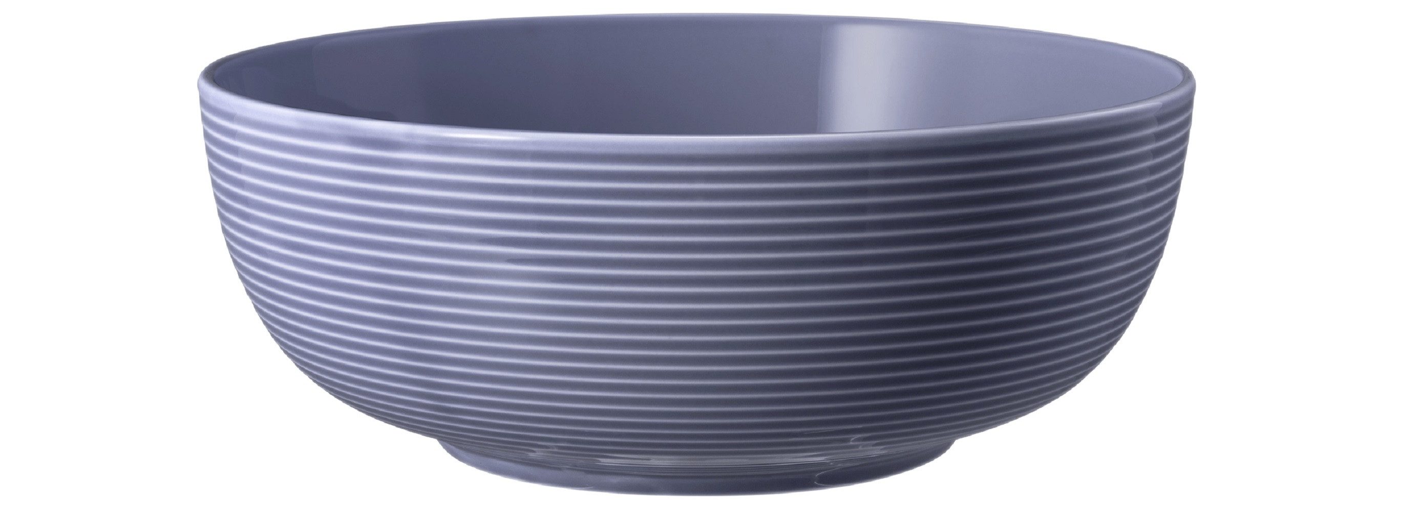 Seltmann Weiden Schale Seltmann Weiden Beat Fliederblau Foodbowl 20 cm, Porzellan, (1 Foodbowl)