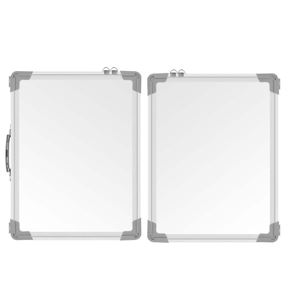 White Mini Tragbarer Memoboard Staffelei Desktop Erase Board euroharry Dry Magnetischer 2-in-1